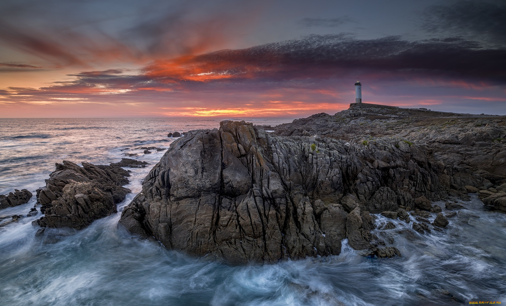 природа, маяки, маяк, побережье