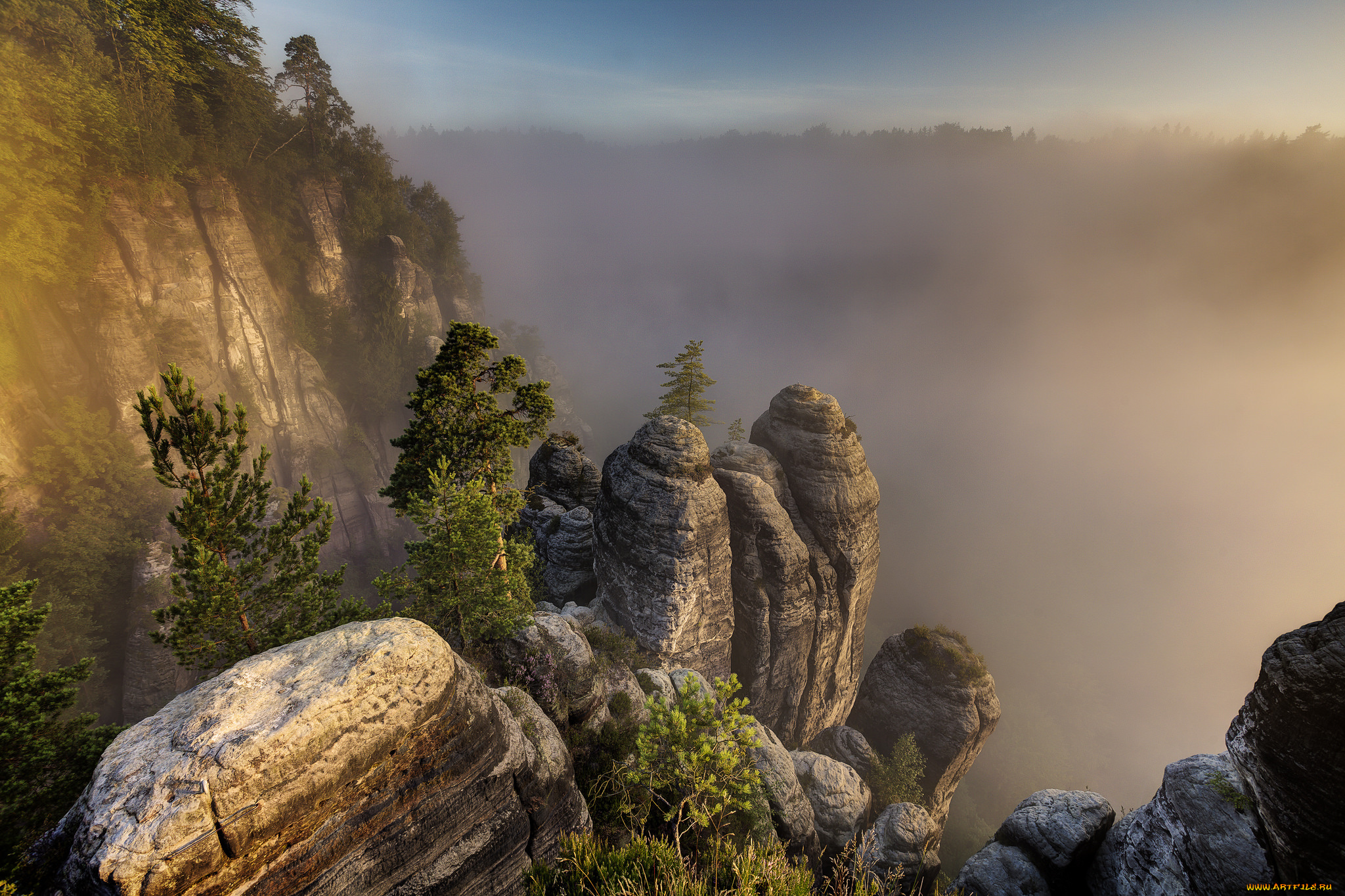 природа, горы, скалы