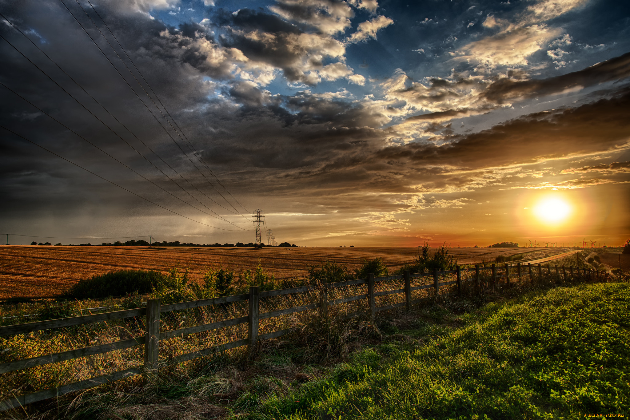 природа, восходы, закаты, рассвет