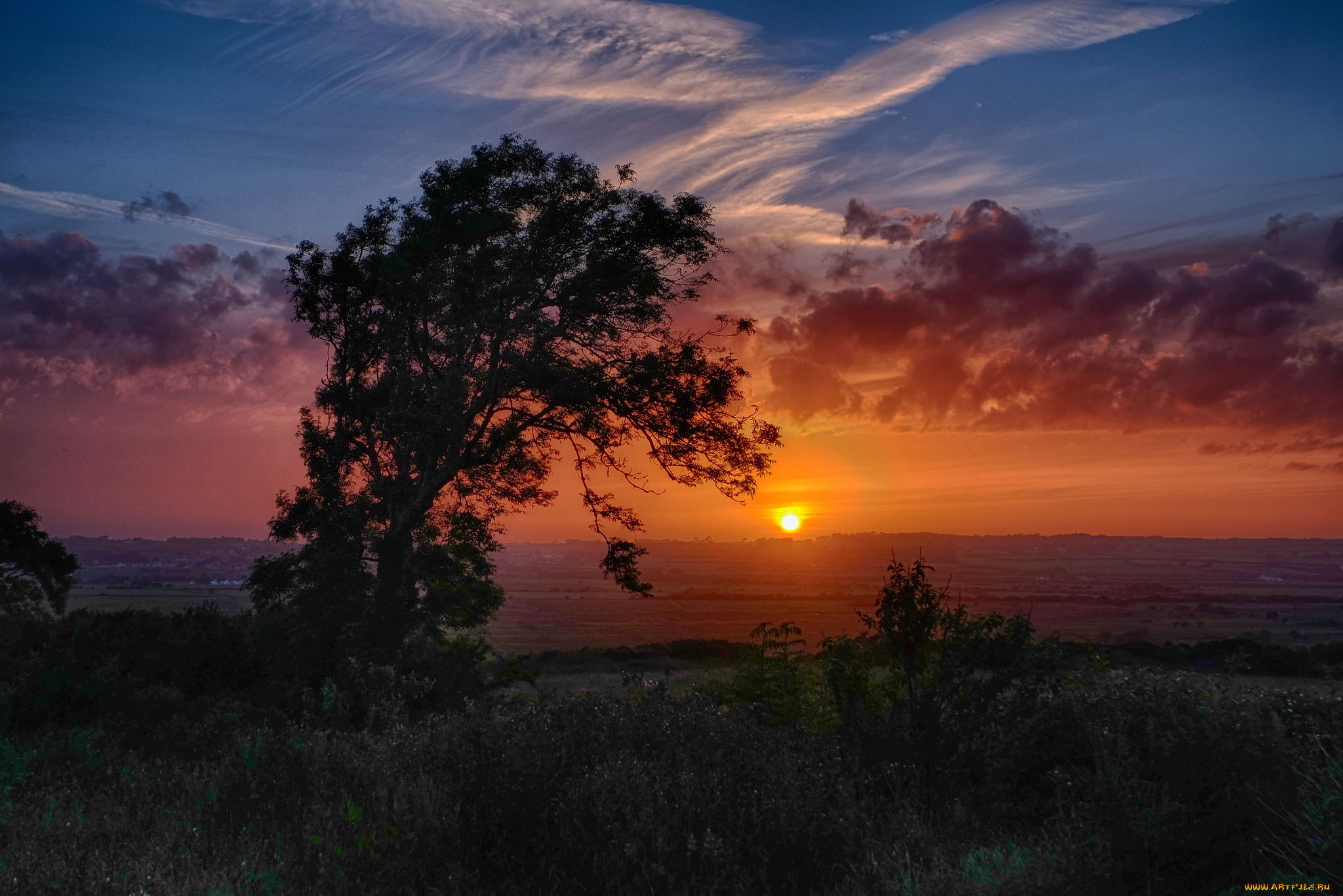 природа, восходы, закаты, рассвет