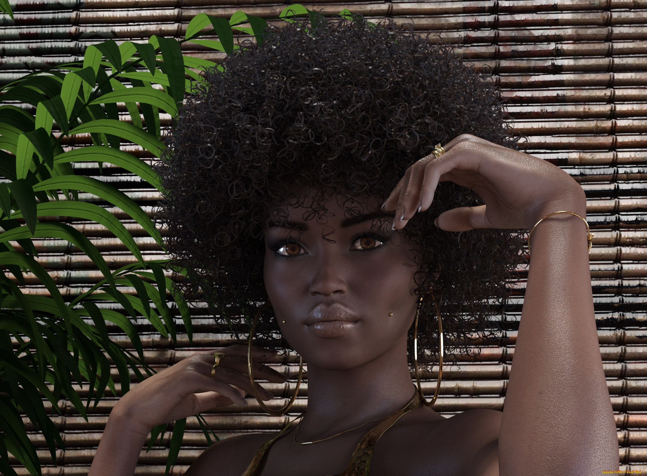 3д, графика, портрет, , portraits, фон, девушка, взгляд