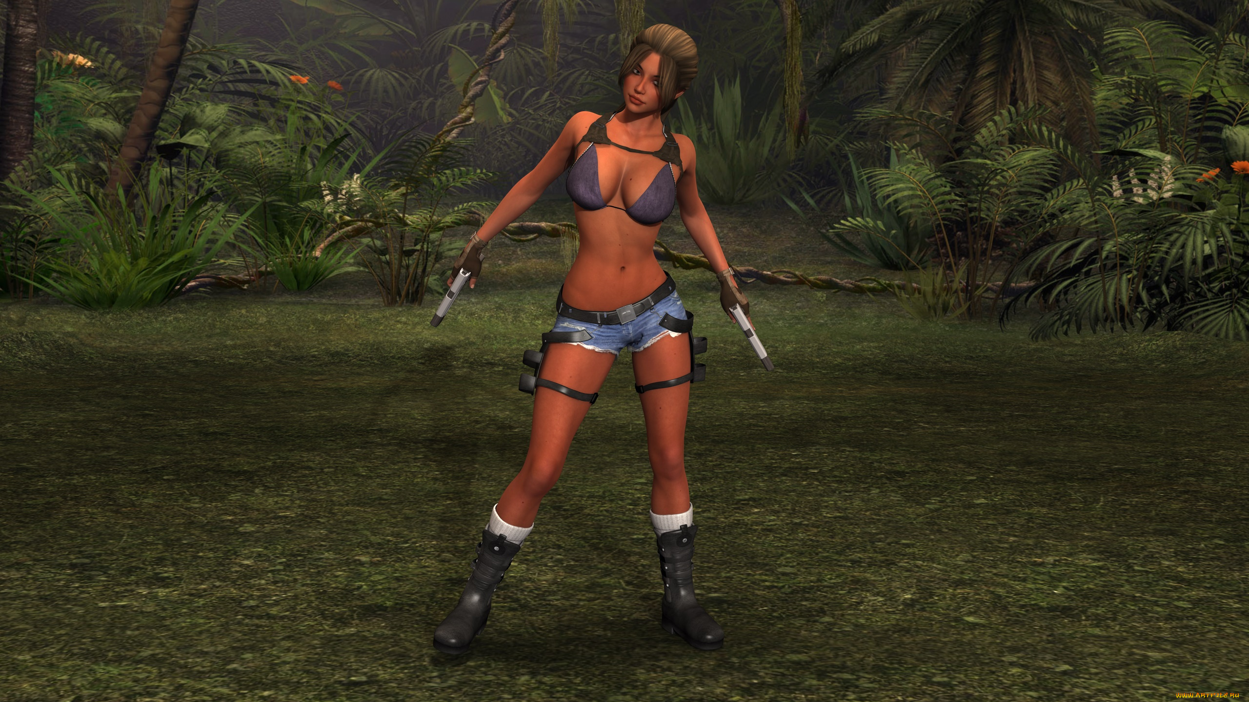 3д, графика, фантазия, , fantasy, фон, взгляд, девушка