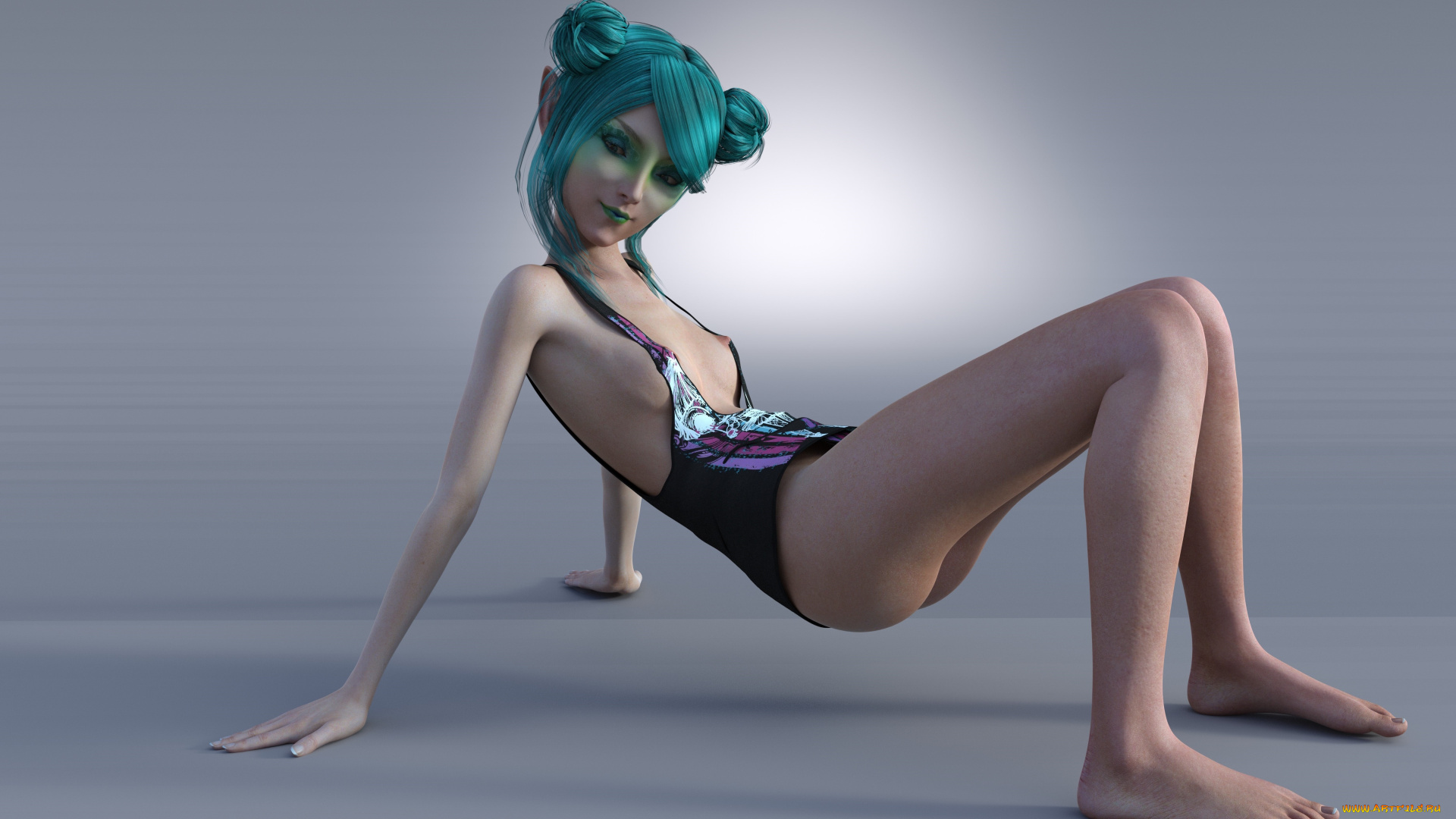 3д, графика, эльфы, , elves, фон, эльфийка, взгляд