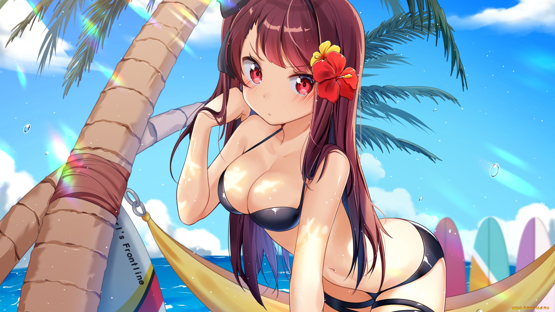 аниме, girls, frontline, girls, frontline