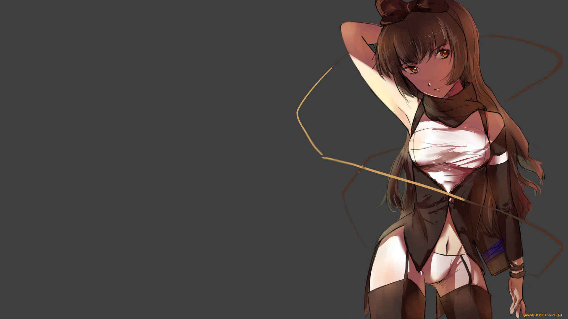 аниме, rwby, девушка