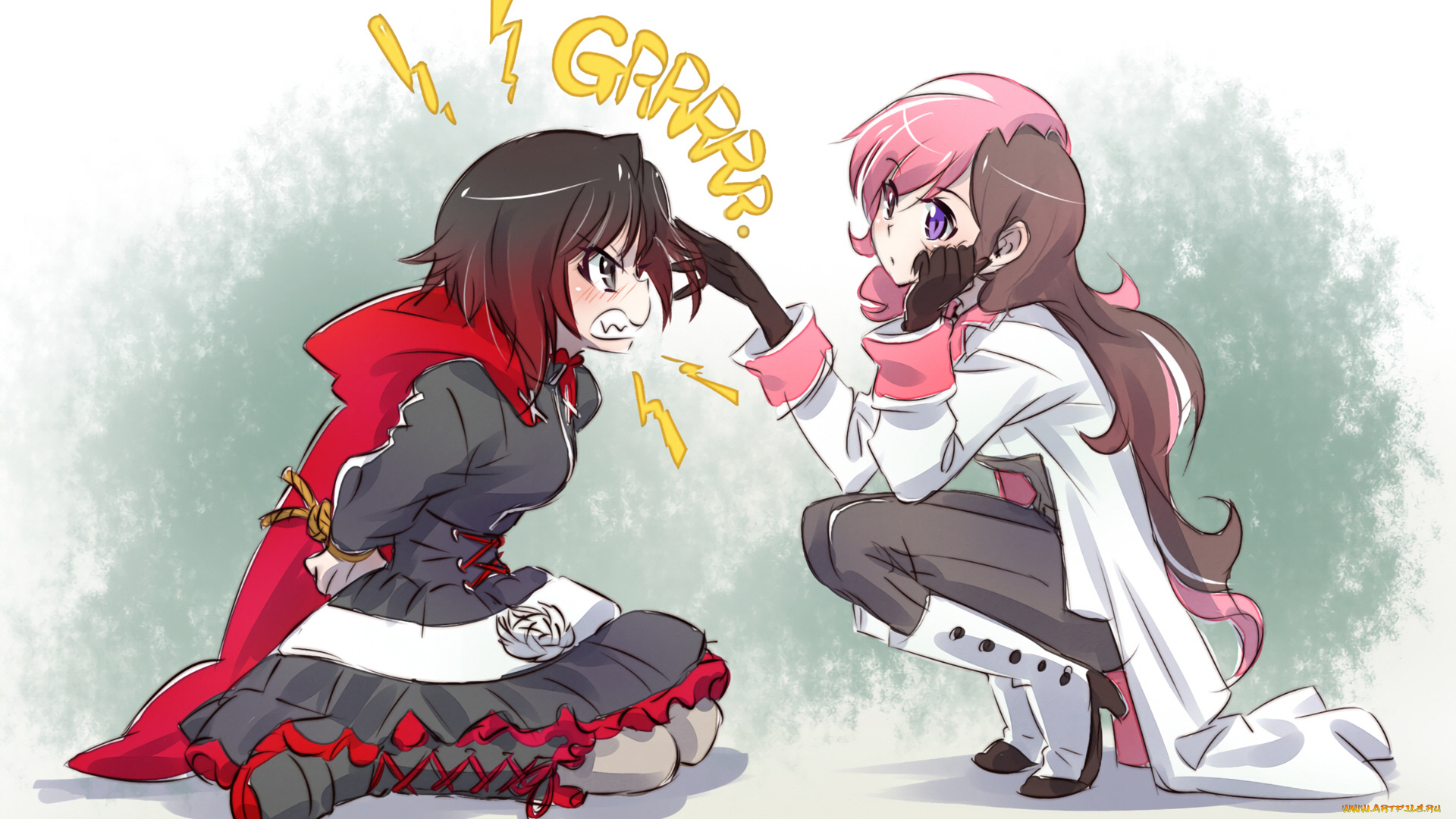 аниме, rwby, девушки