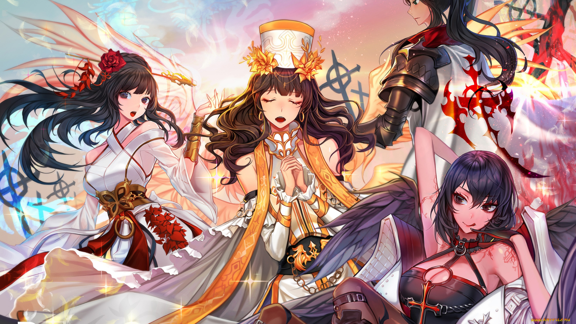 аниме, unknown, , другое, девушки