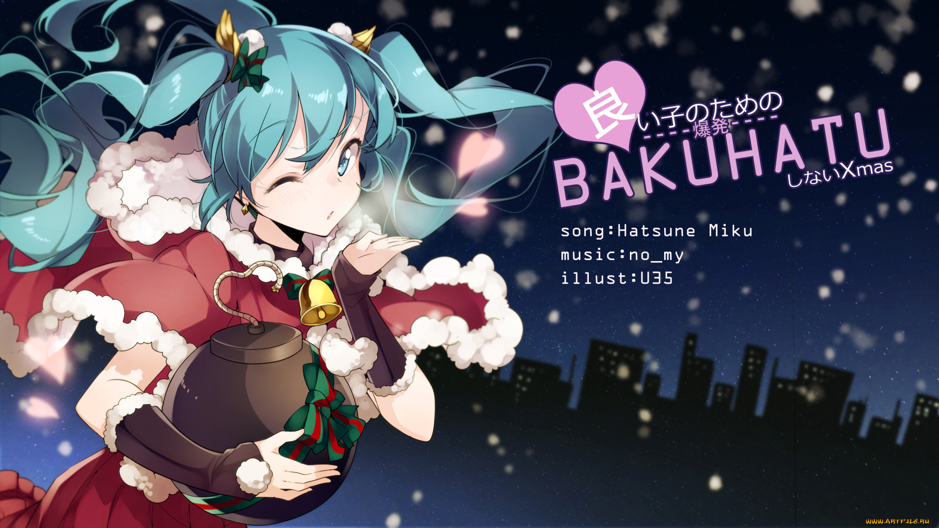 аниме, vocaloid, hatsune, miku