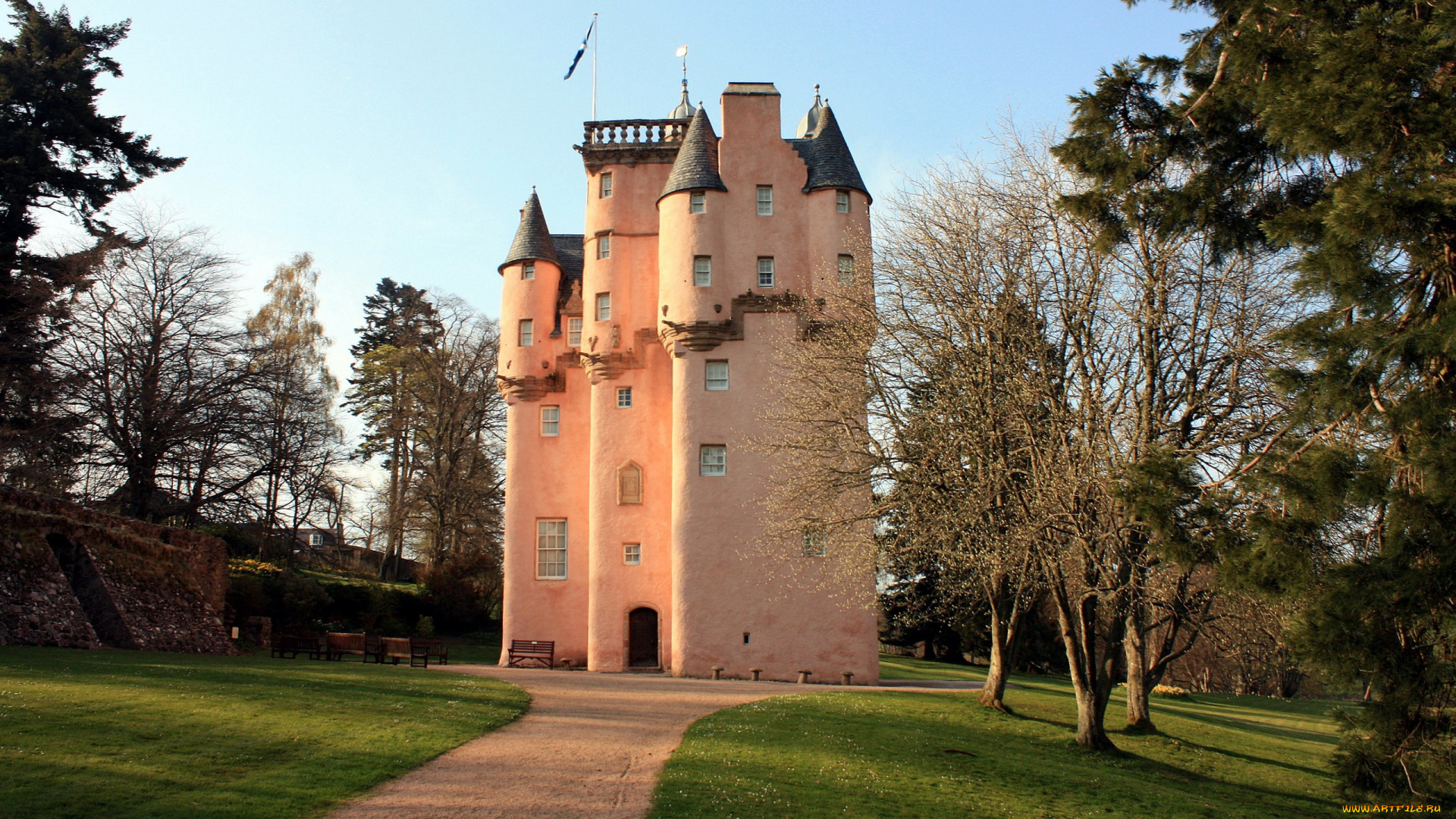 craigievar, castle, , aberdeenshire, uk, города, замки, англии, aberdeenshire, uk, craigievar, castle