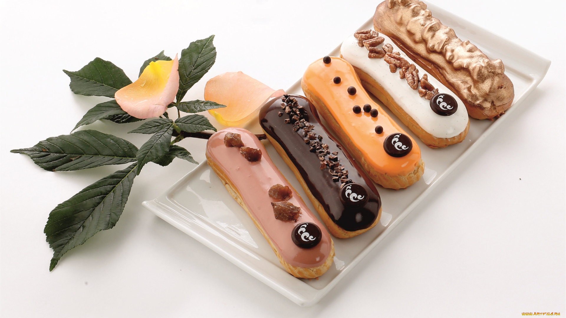 еда, пирожные, , кексы, , печенье, декор, эклеры