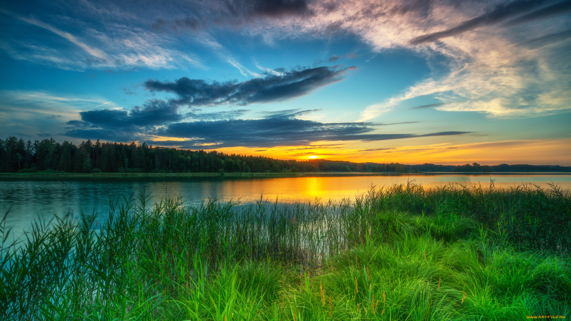 природа, реки, озера, простор