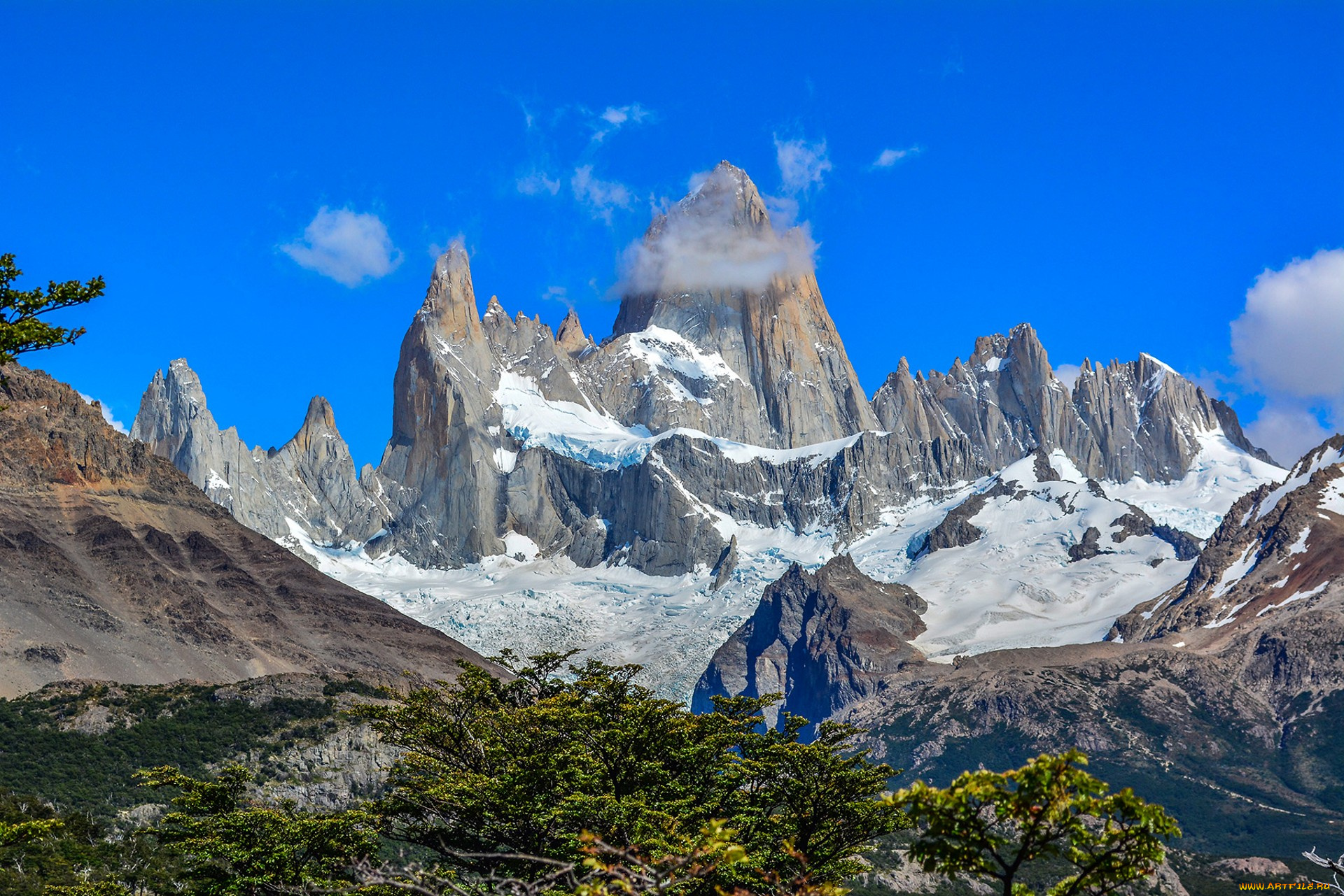 природа, горы, простор