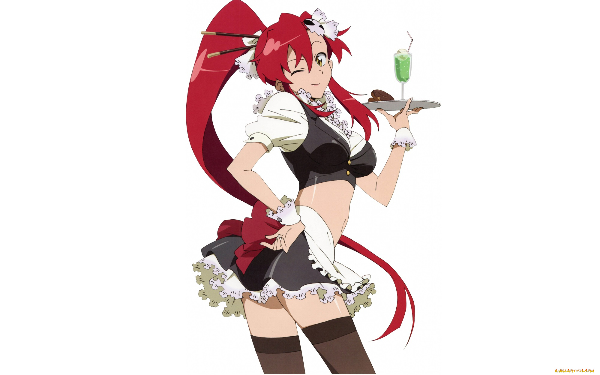 аниме, tengen, toppa, gurren-lagann, девушка