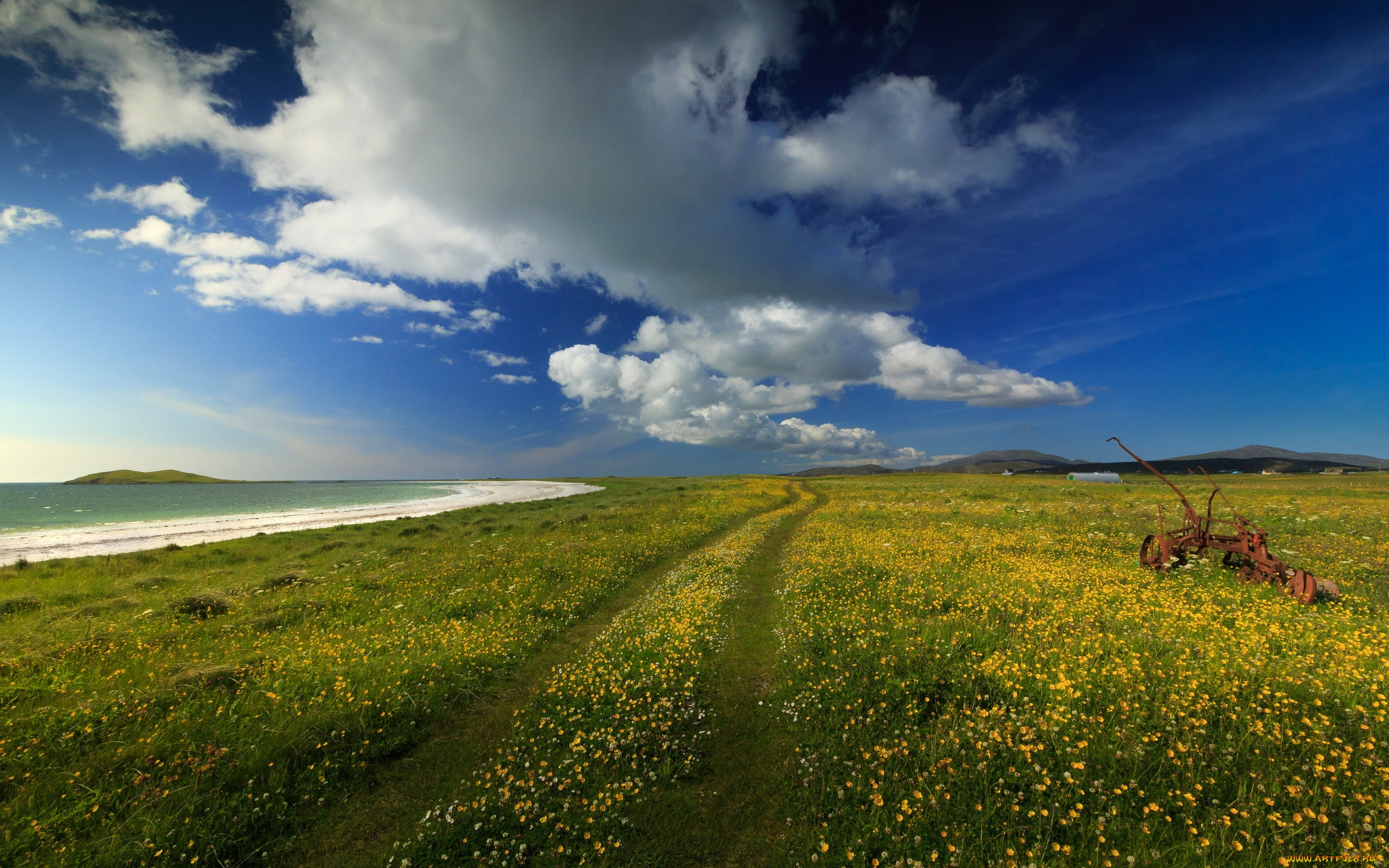 природа, дороги, простор