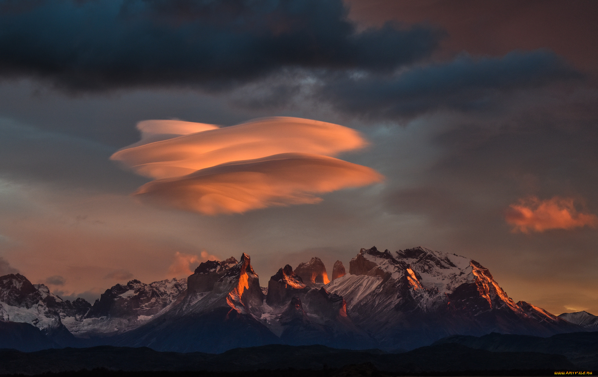 природа, горы, простор