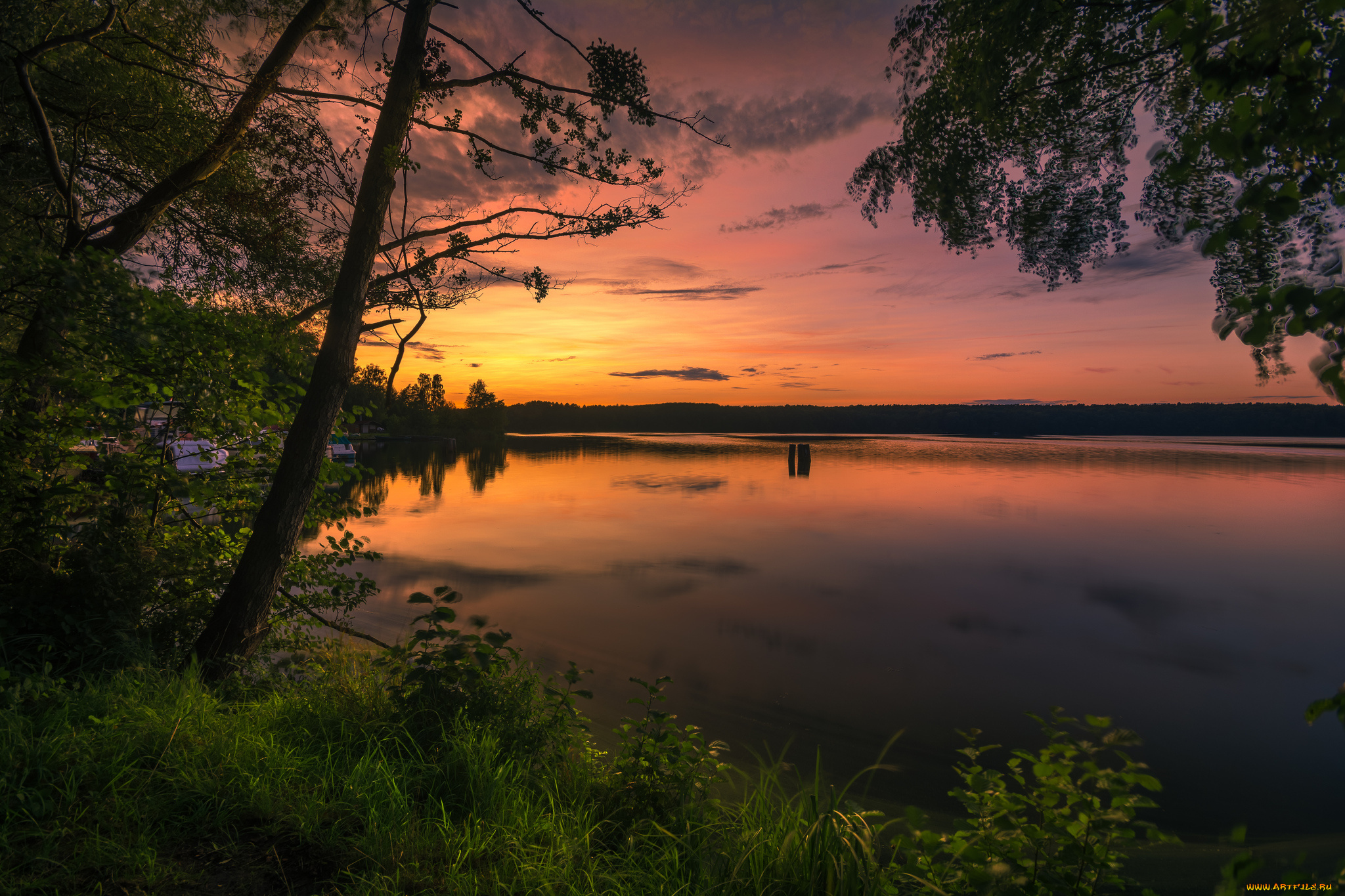 природа, реки, озера, простор