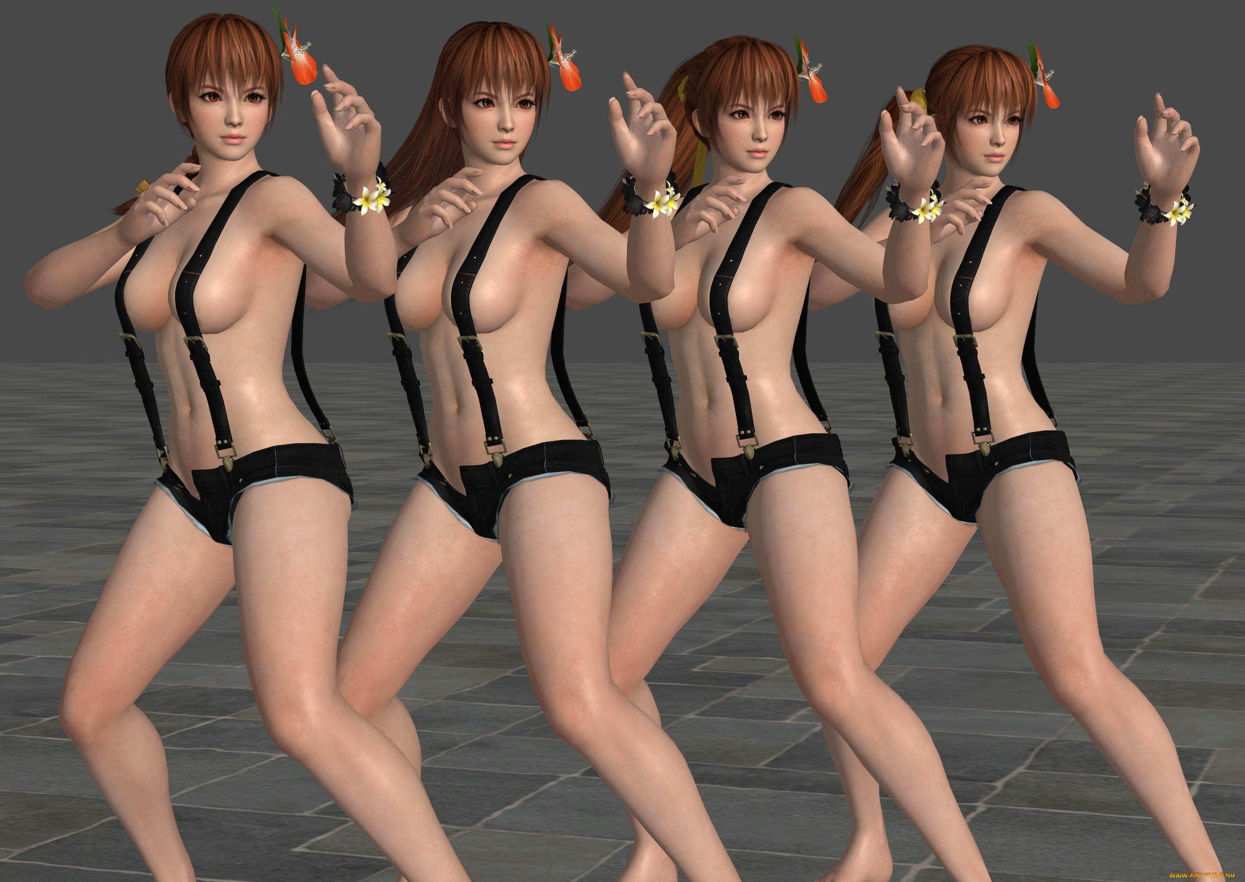 3д, графика, люди, , people, взгляд, фон, позы, девушки