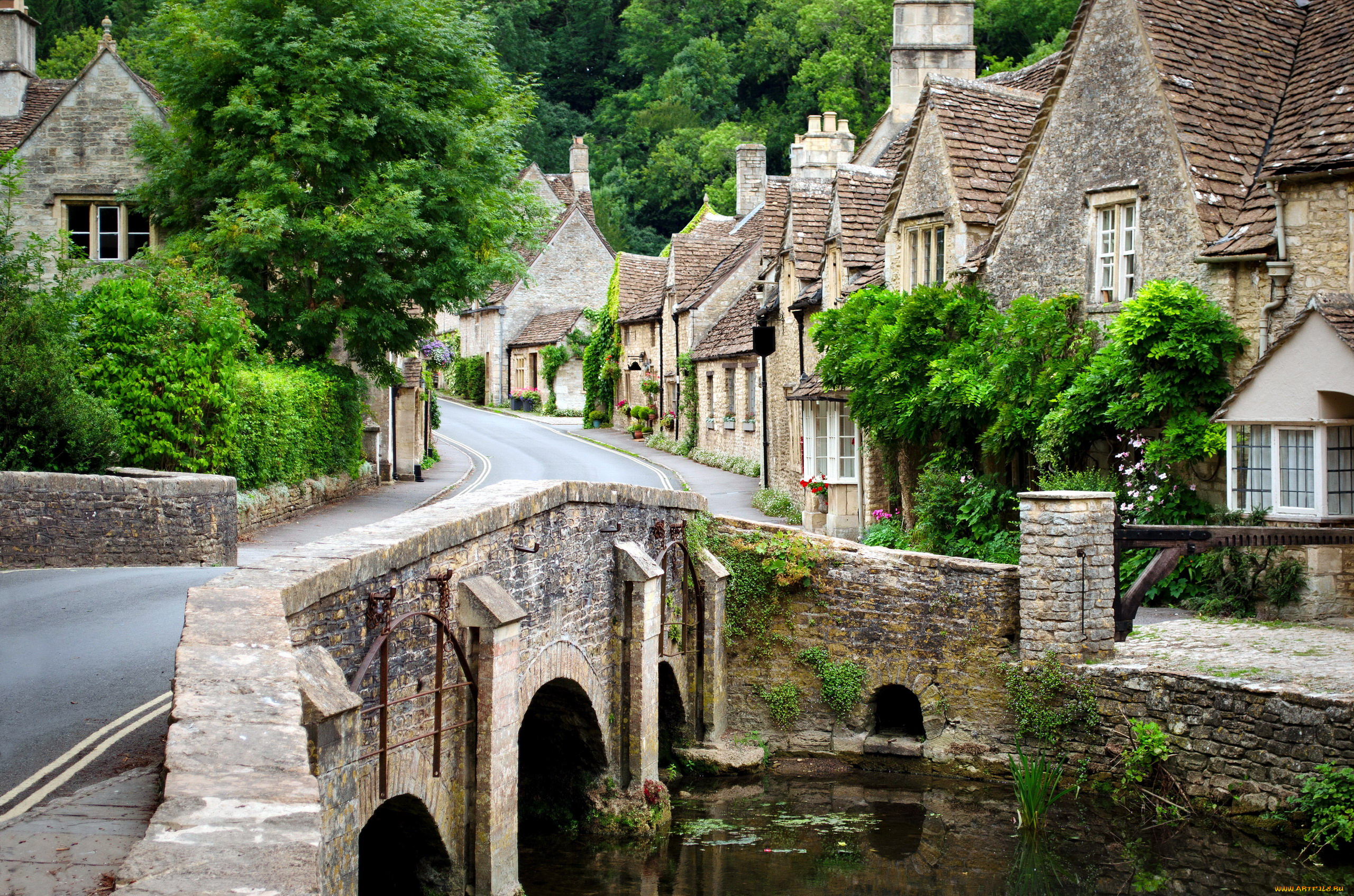 cotswolds, england, города, -, улицы, , площади, , набережные
