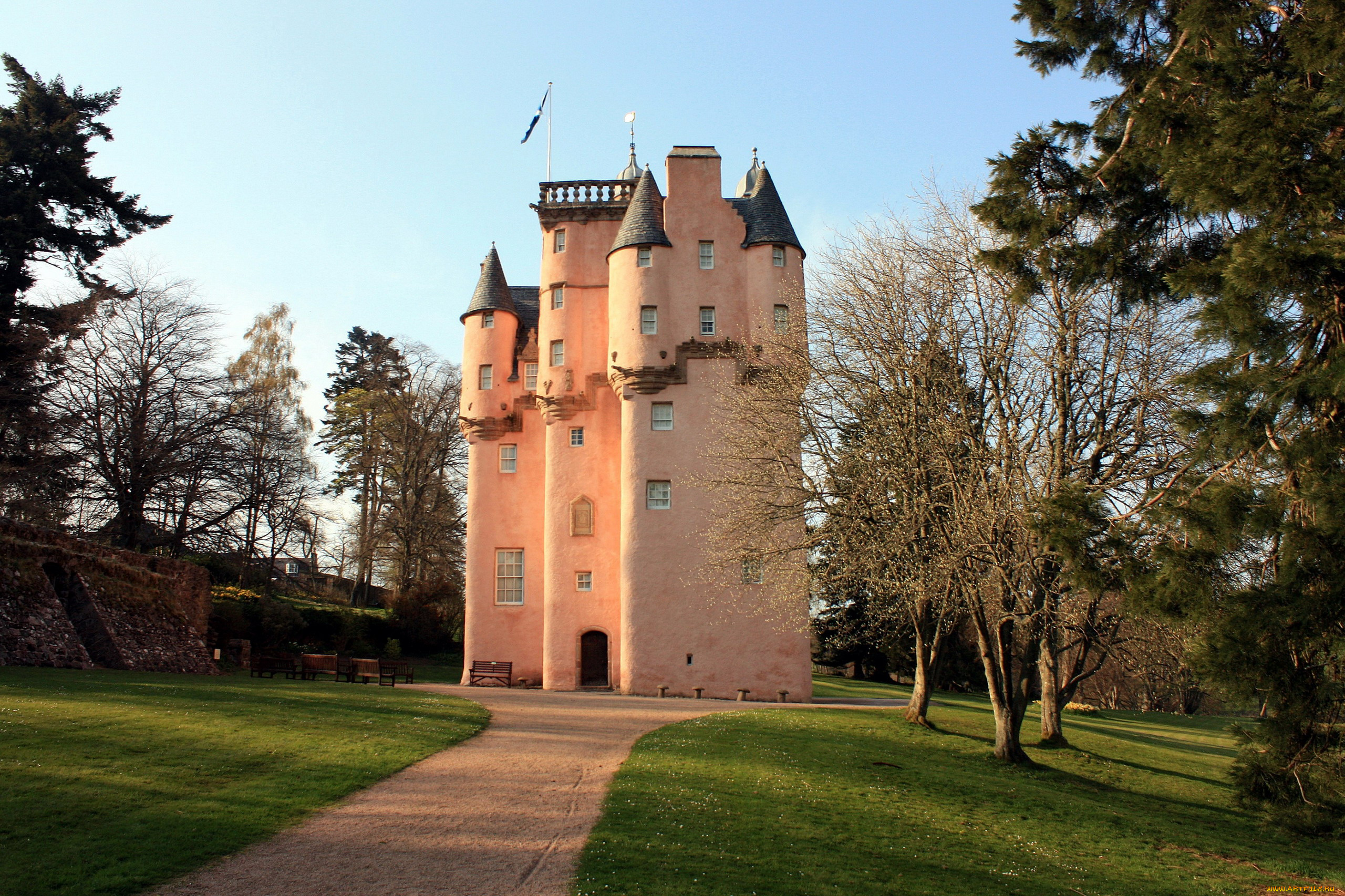 craigievar, castle, , aberdeenshire, uk, города, замки, англии, aberdeenshire, uk, craigievar, castle