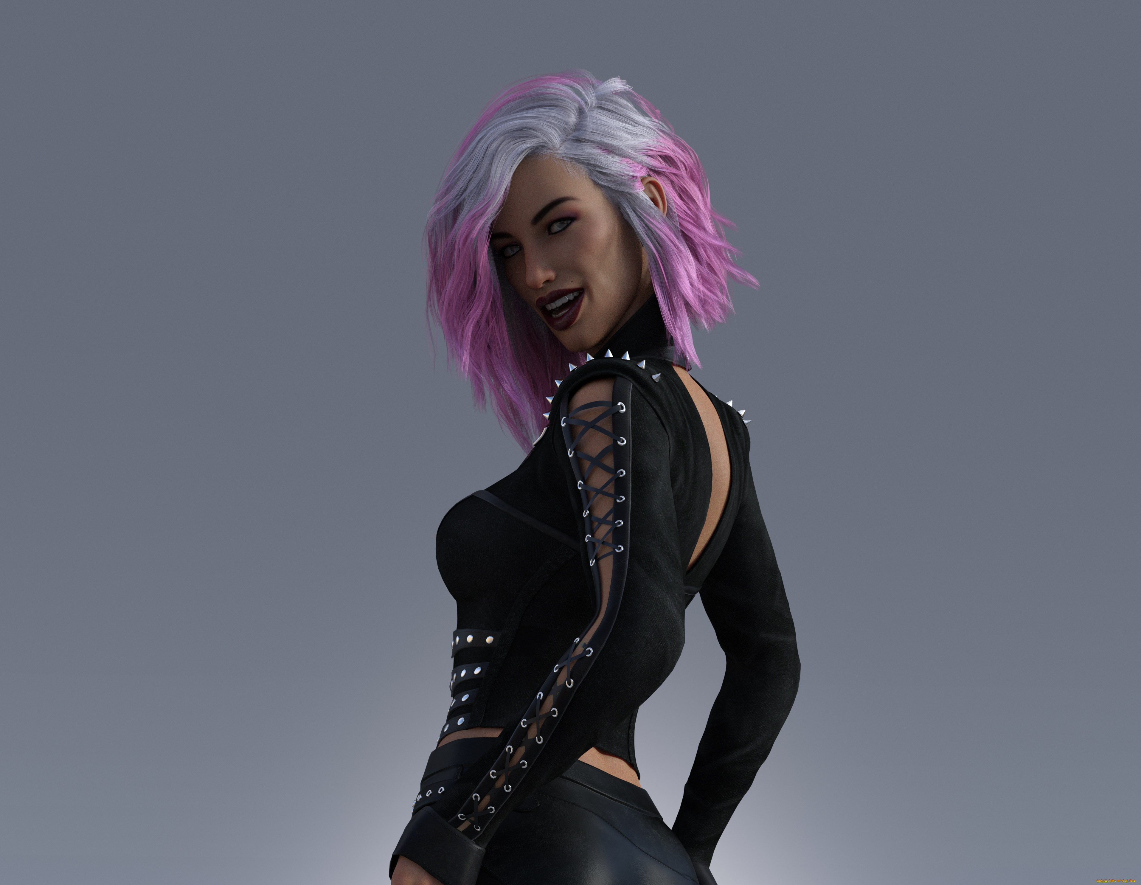 3д, графика, люди, , people, взгляд, фон, девушка