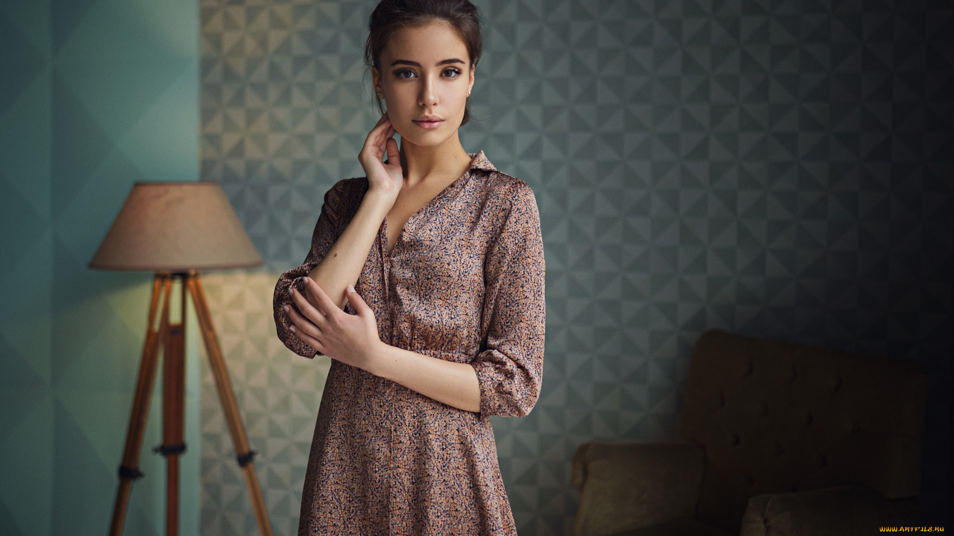 девушка, девушки, -unsort, , брюнетки, темноволосые, модель, eva, reber