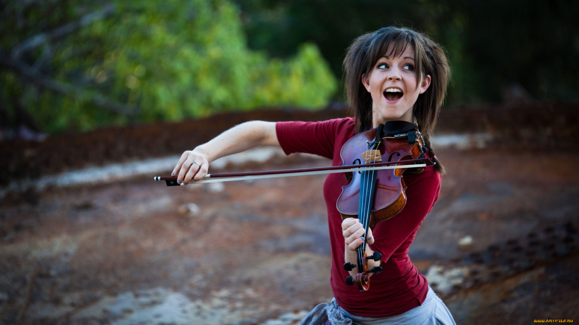 музыка, lindsey, stirling, скрипка, девушка