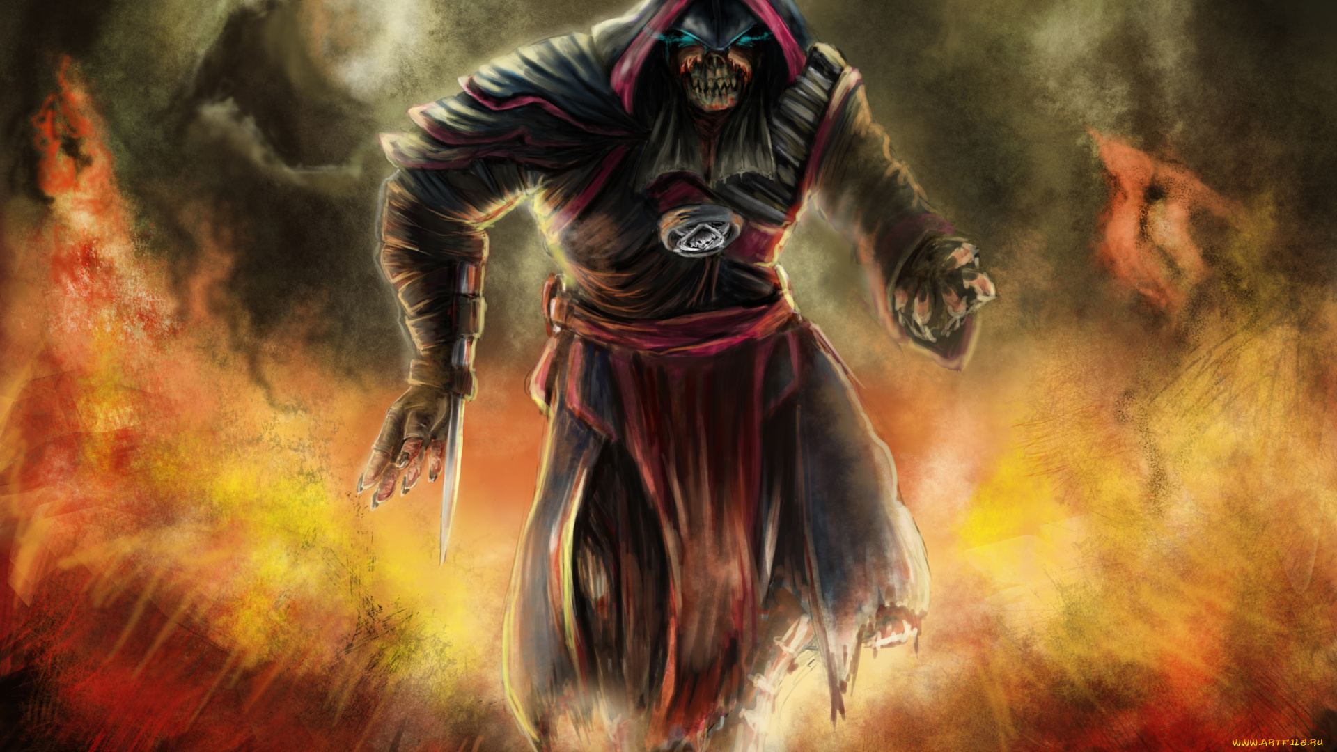 видео, игры, assassin`s, creed, кинжал, фон, мужчина