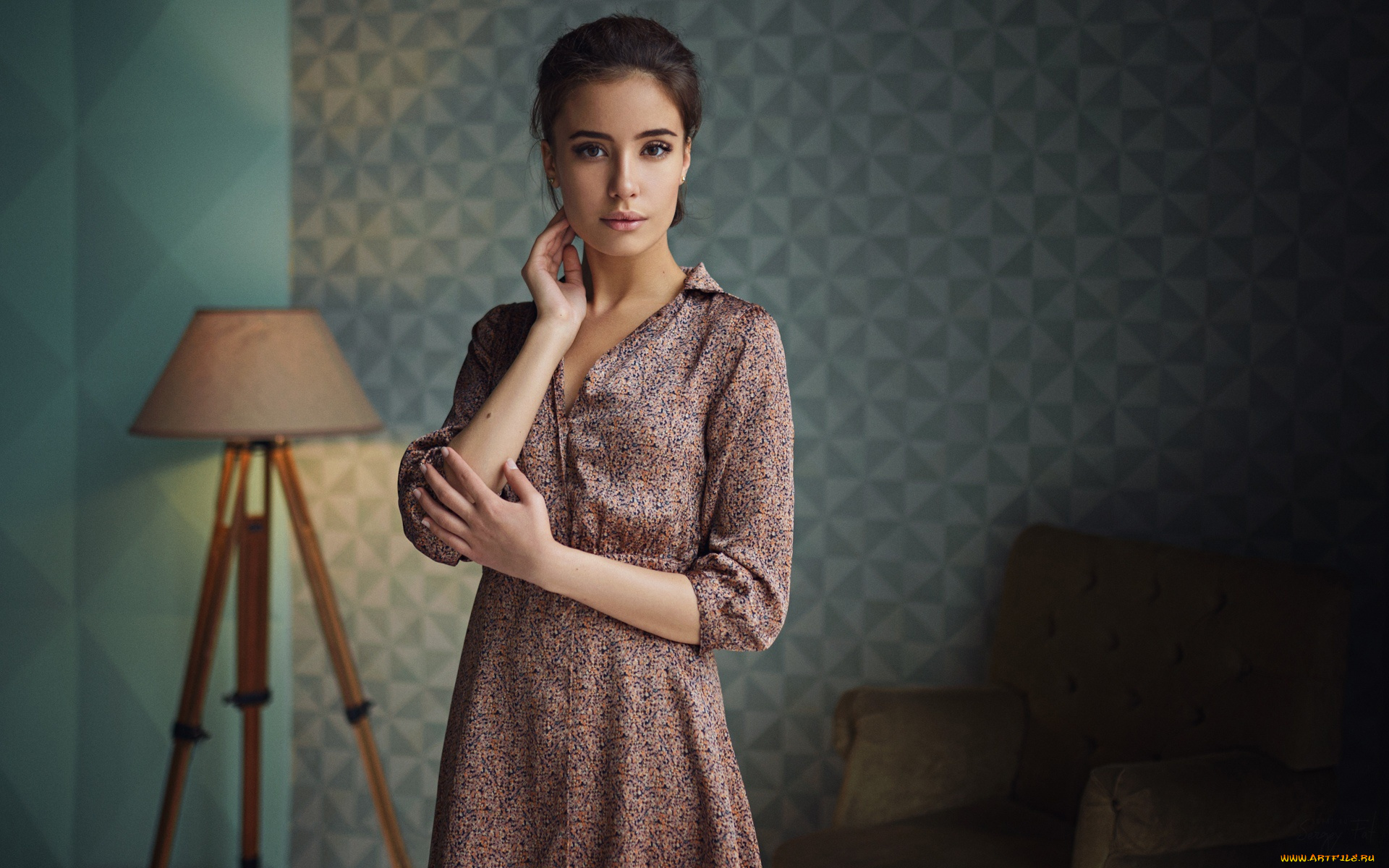 девушка, девушки, -unsort, , брюнетки, темноволосые, модель, eva, reber