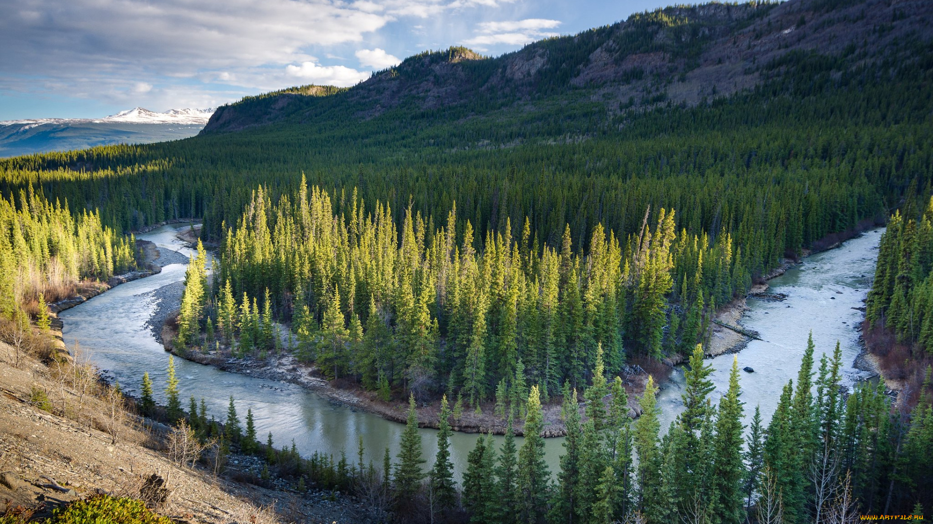 природа, реки, озера, простор