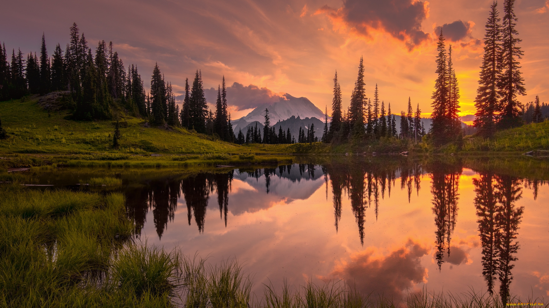 природа, восходы, закаты, простор