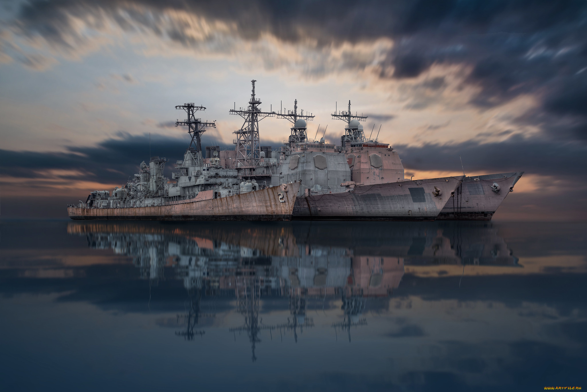 корабли, разные, вместе, вмф