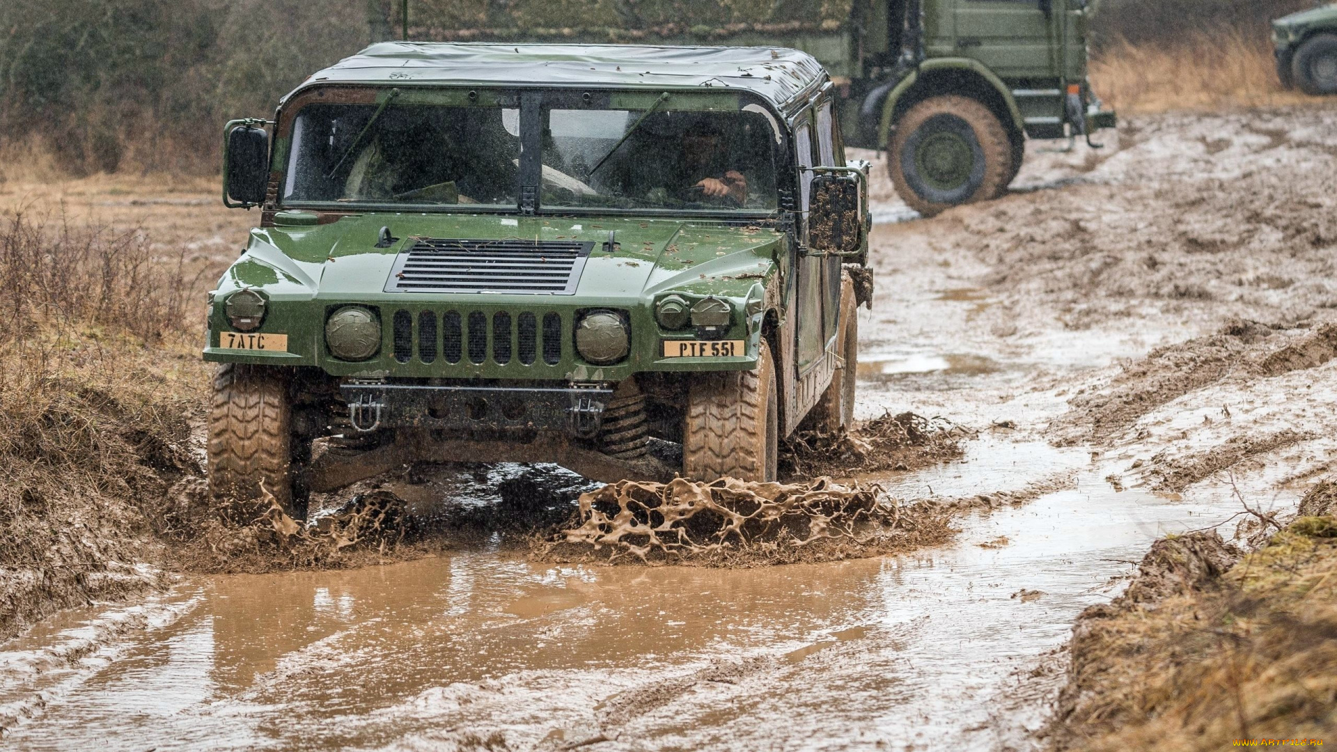 техника, военная, техника, hammer, h1, американский, военный, внедорожник, грязь, германия, нато, учения, организация, североатлантического, договора, европа
