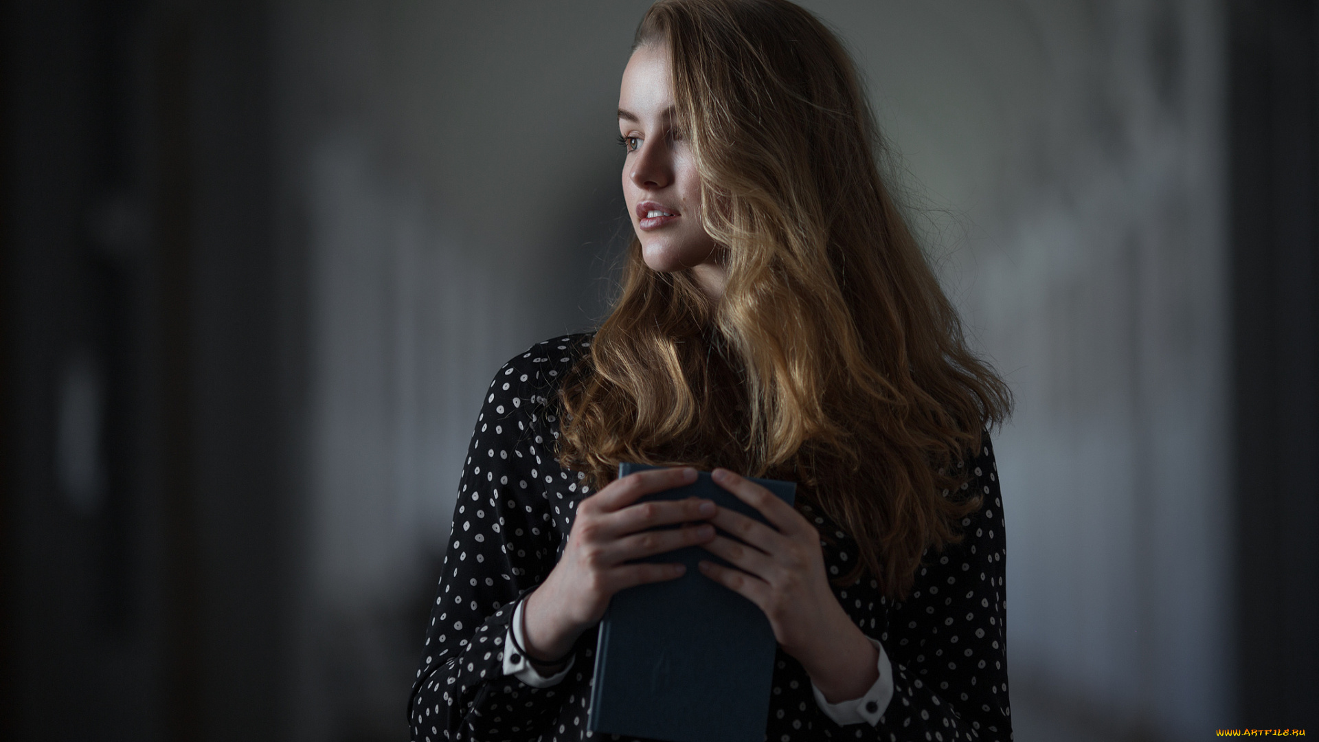 девушки, юлия, таврина, русая, платье, книга