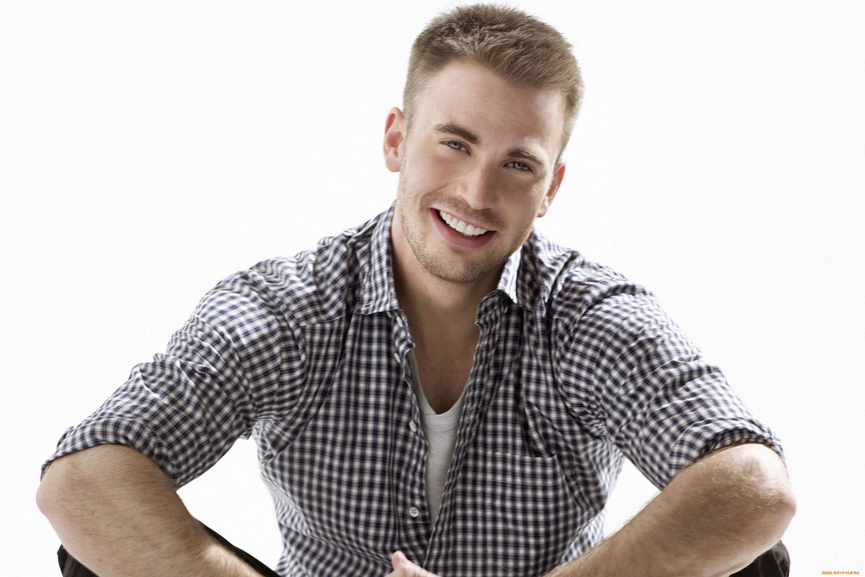мужчины, chris, evans, актер, рубашка