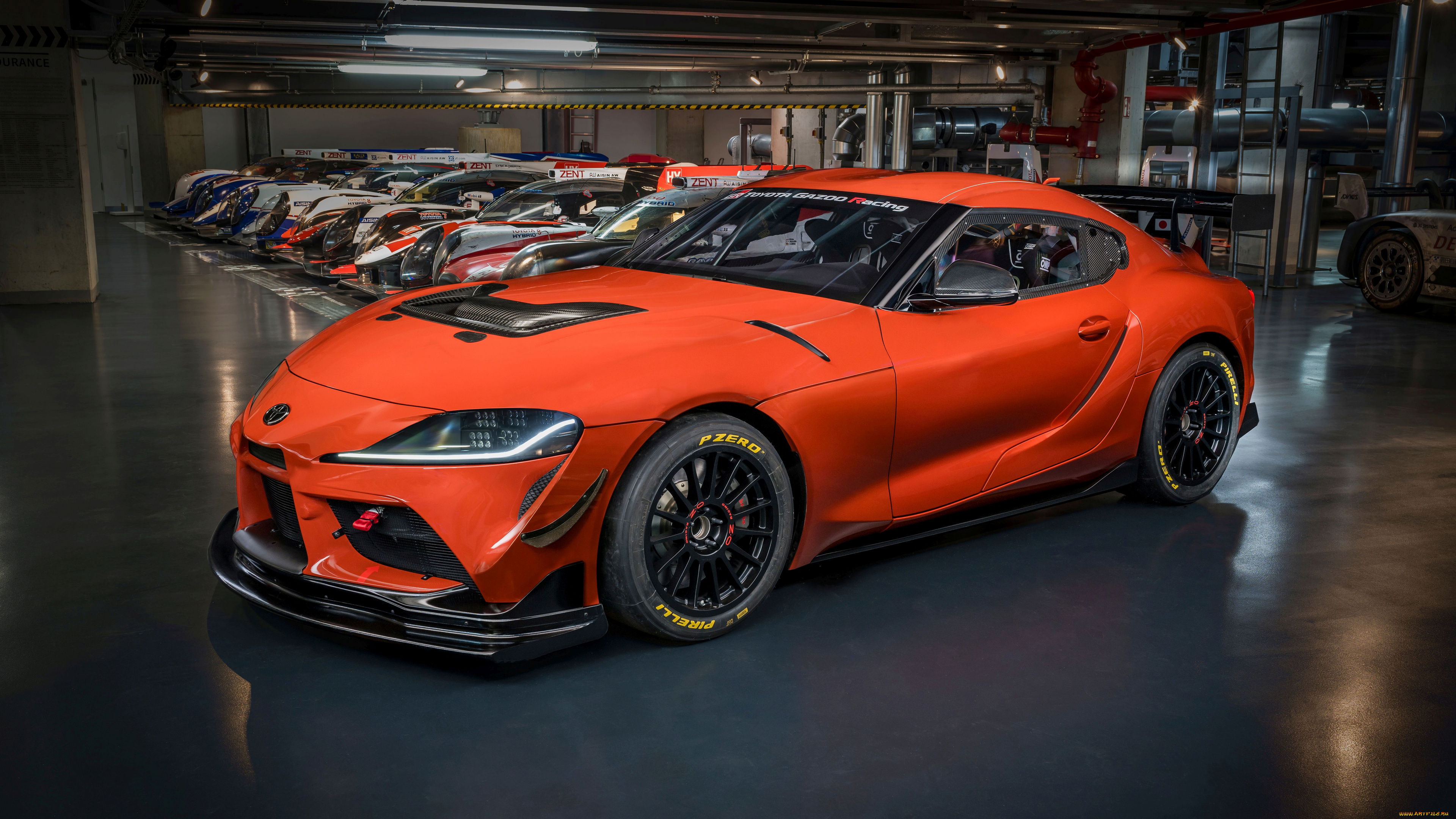 toyota, gr, supra, gt4, 100, edition, 2023, автомобили, toyota, gr, supra, gt4, 100, edition, 2023, оранжевый, спортивная, тойота