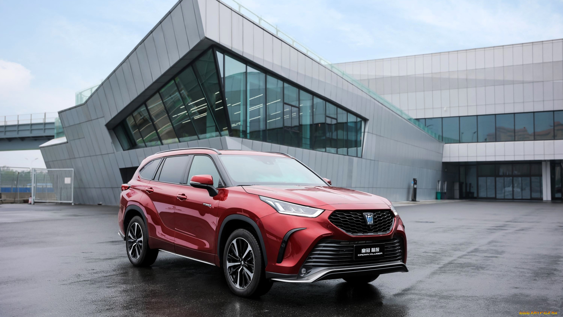 автомобили, changan, красный, здание