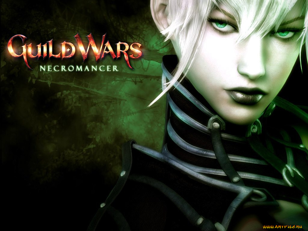 guild, wars, necromancer, видео, игры