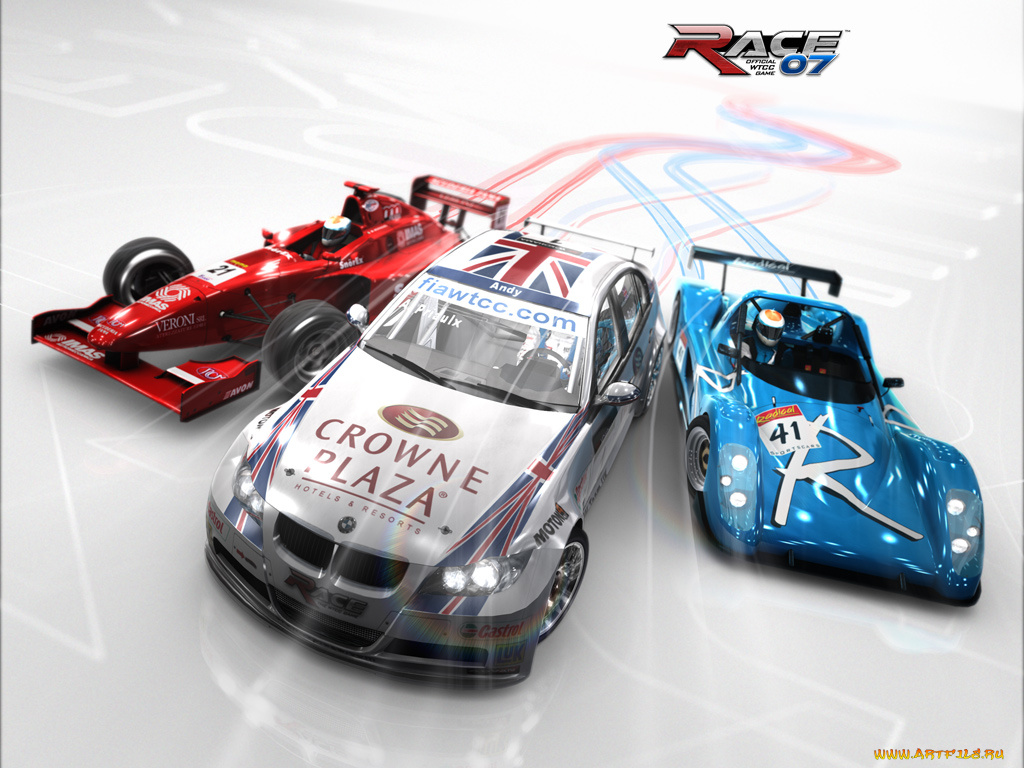 race07, видео, игры, race, 07, official, wtcc, game