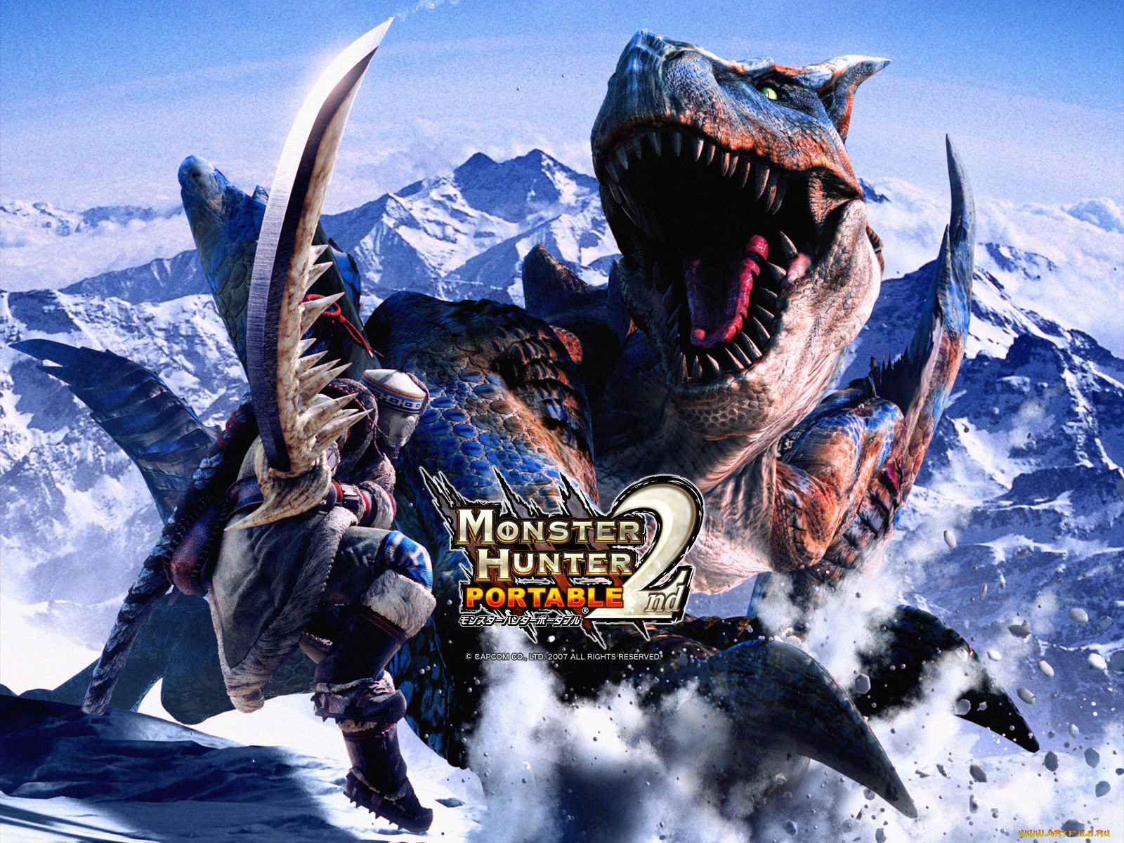 видео, игры, monster, hunter, portable, 2nd