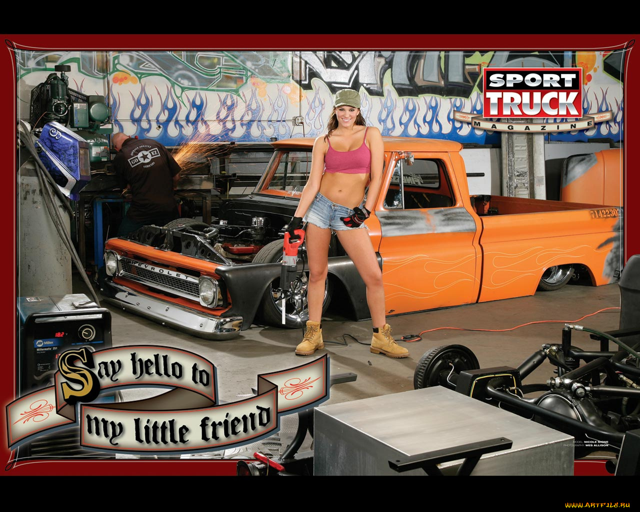 автомобили, авто, девушками