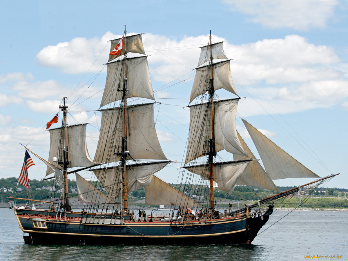 корабли, парусники