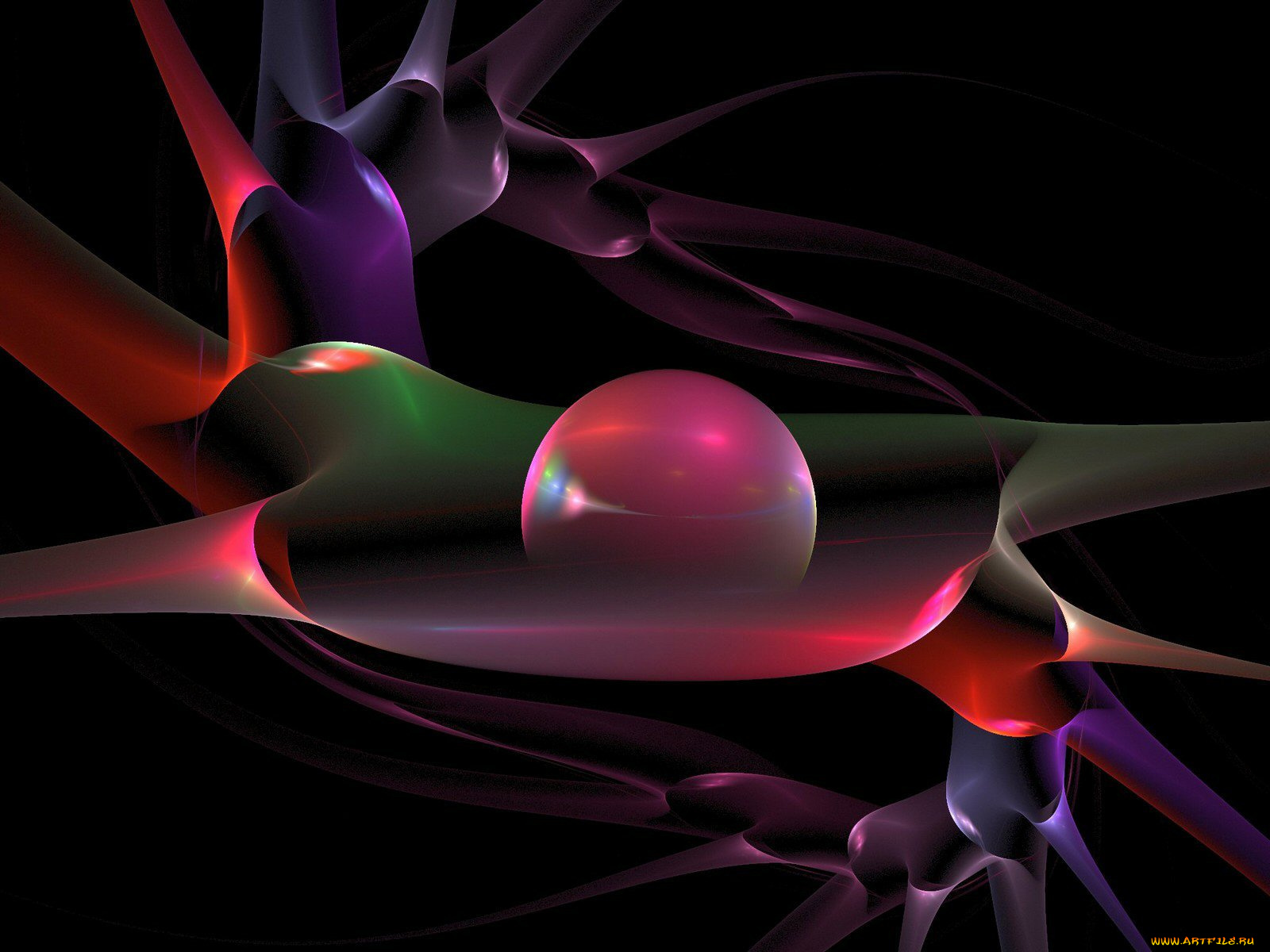 3д, графика, fractal, фракталы, абстракция, узор