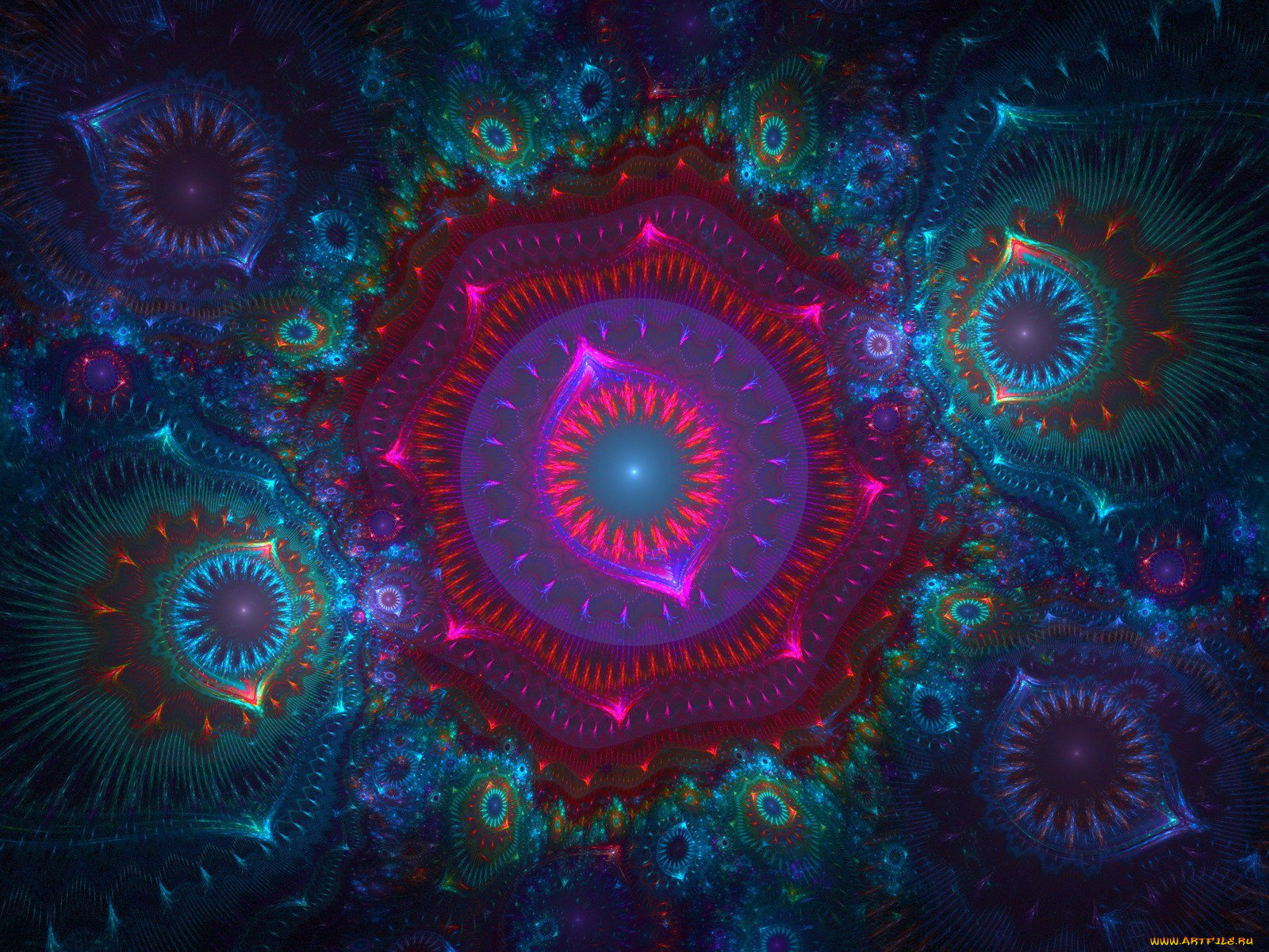 3д, графика, fractal, фракталы, абстракция, узор