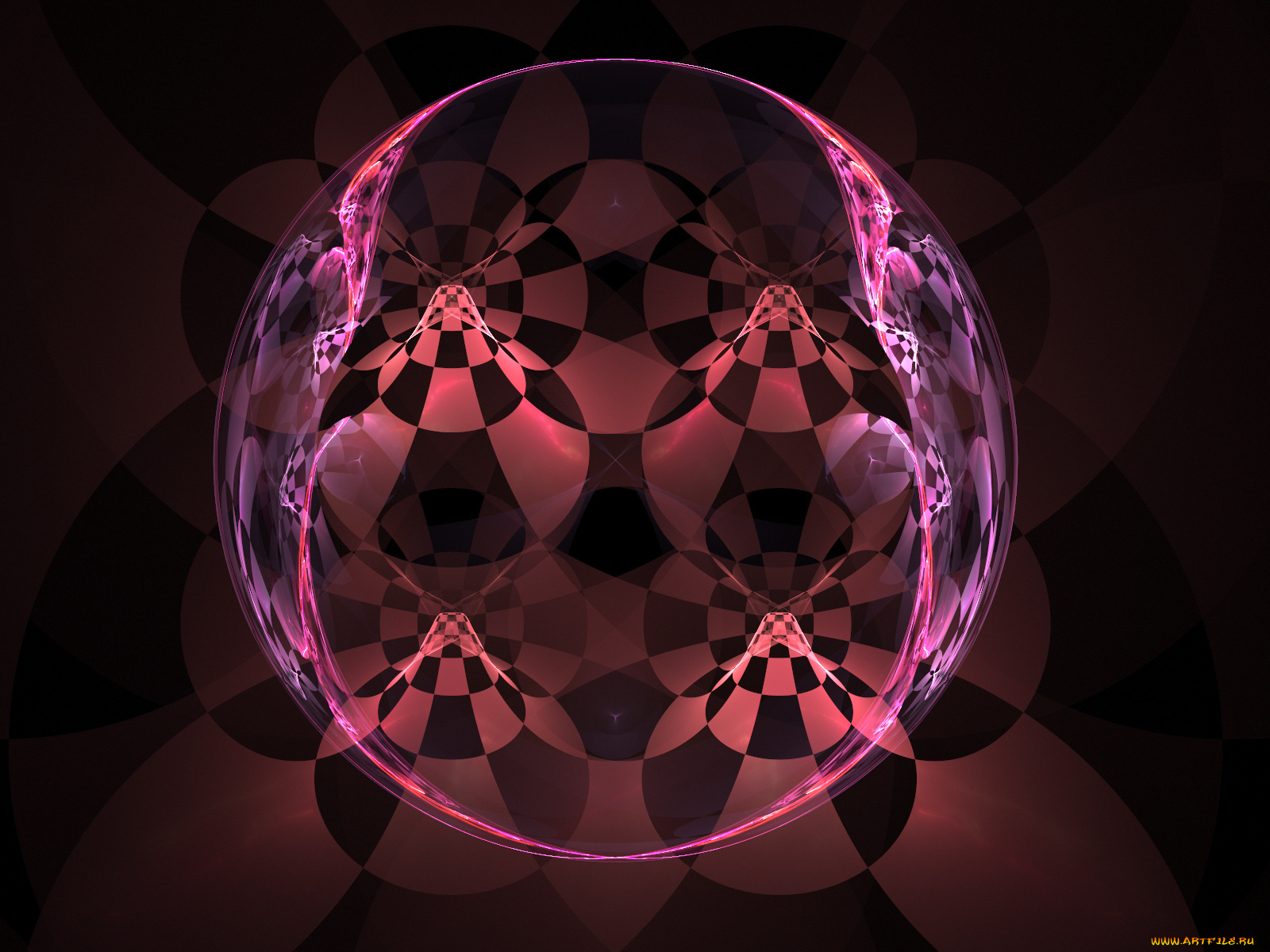 3д, графика, fractal, фракталы, узор, абстракция, тёмный