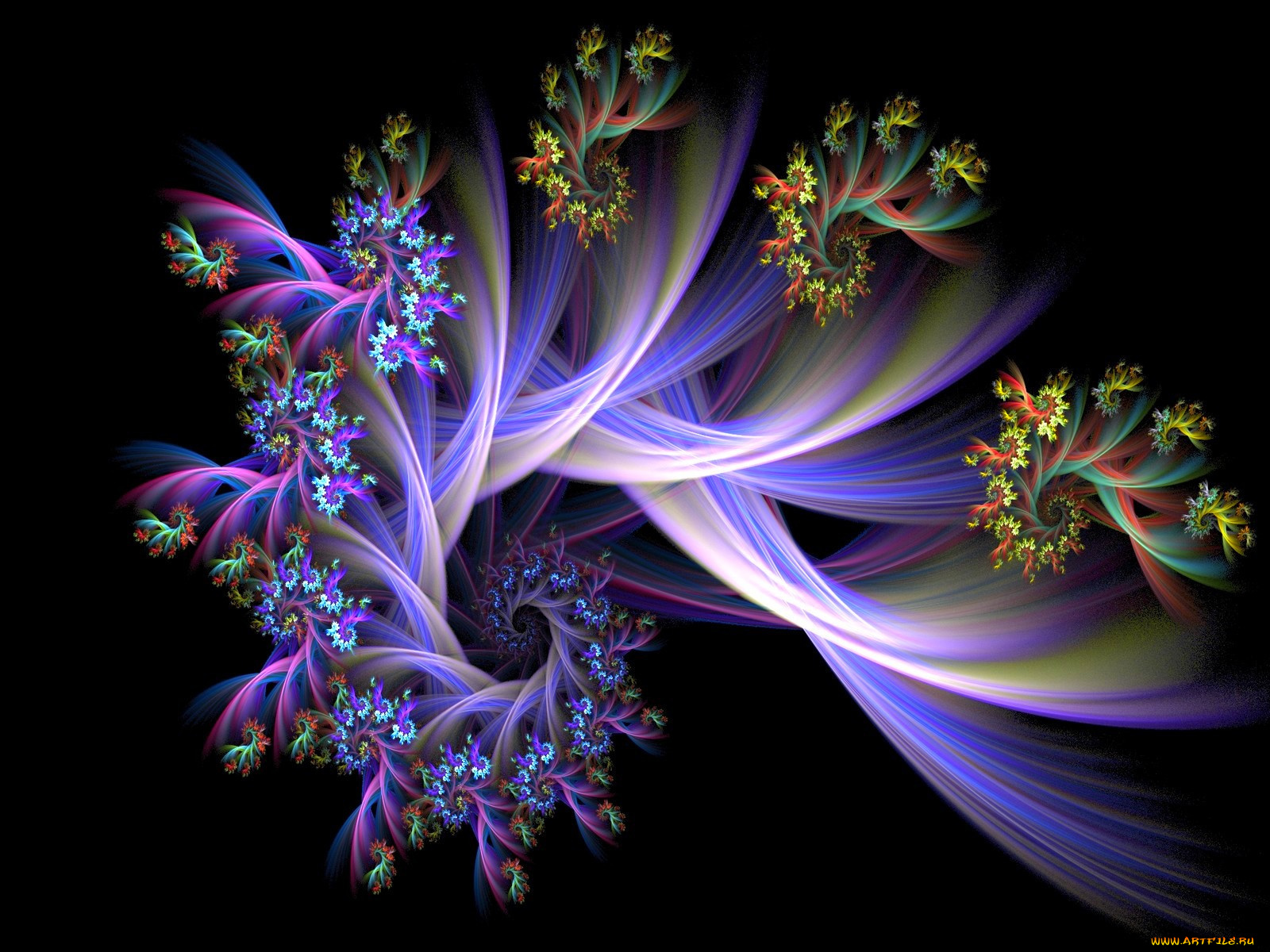 3д, графика, fractal, фракталы, узор, абстракция