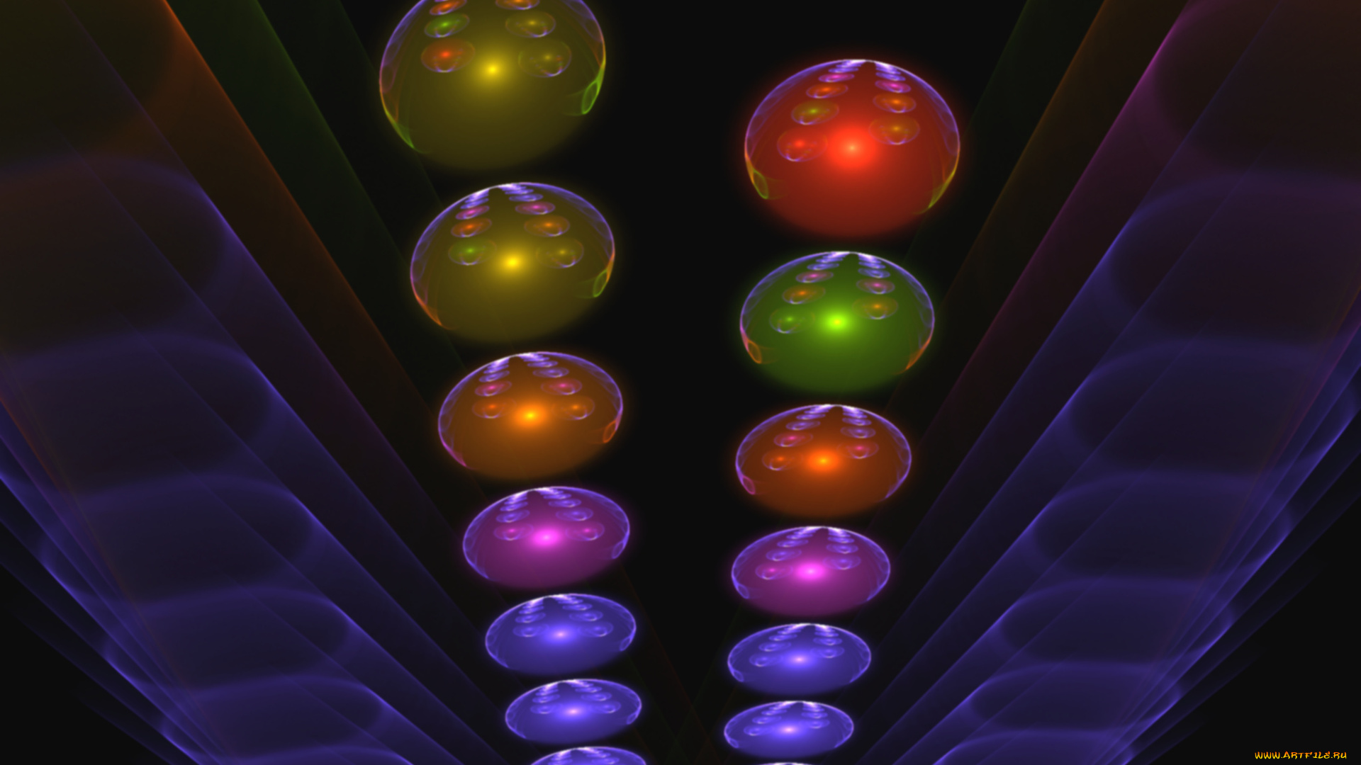 3д, графика, fractal, фракталы, абстракция, узор