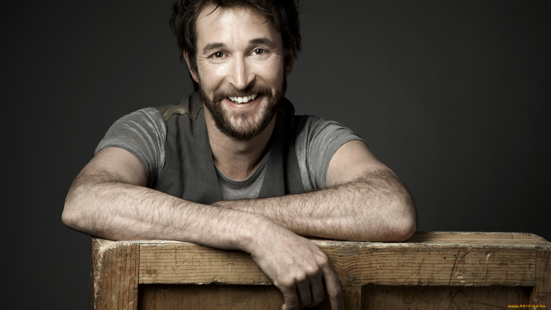 noah, wyle, мужчины, актер, улыбка, борода