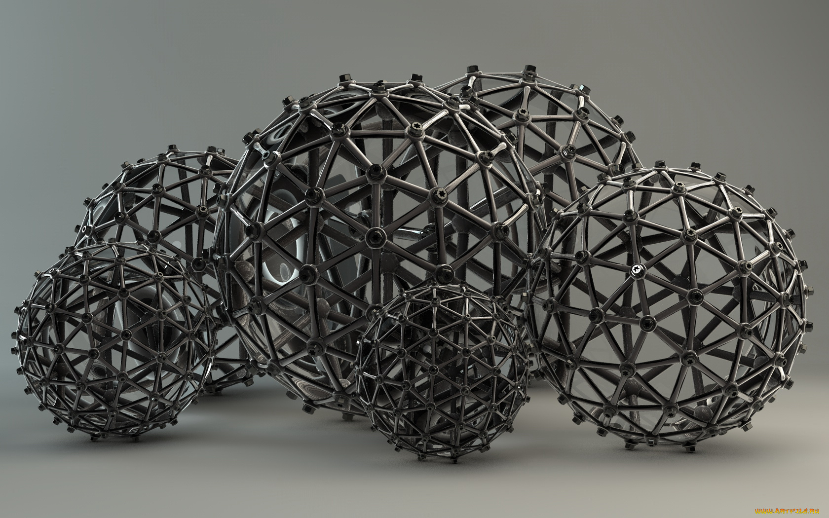 3д, графика, другое, узор, цвета, фон