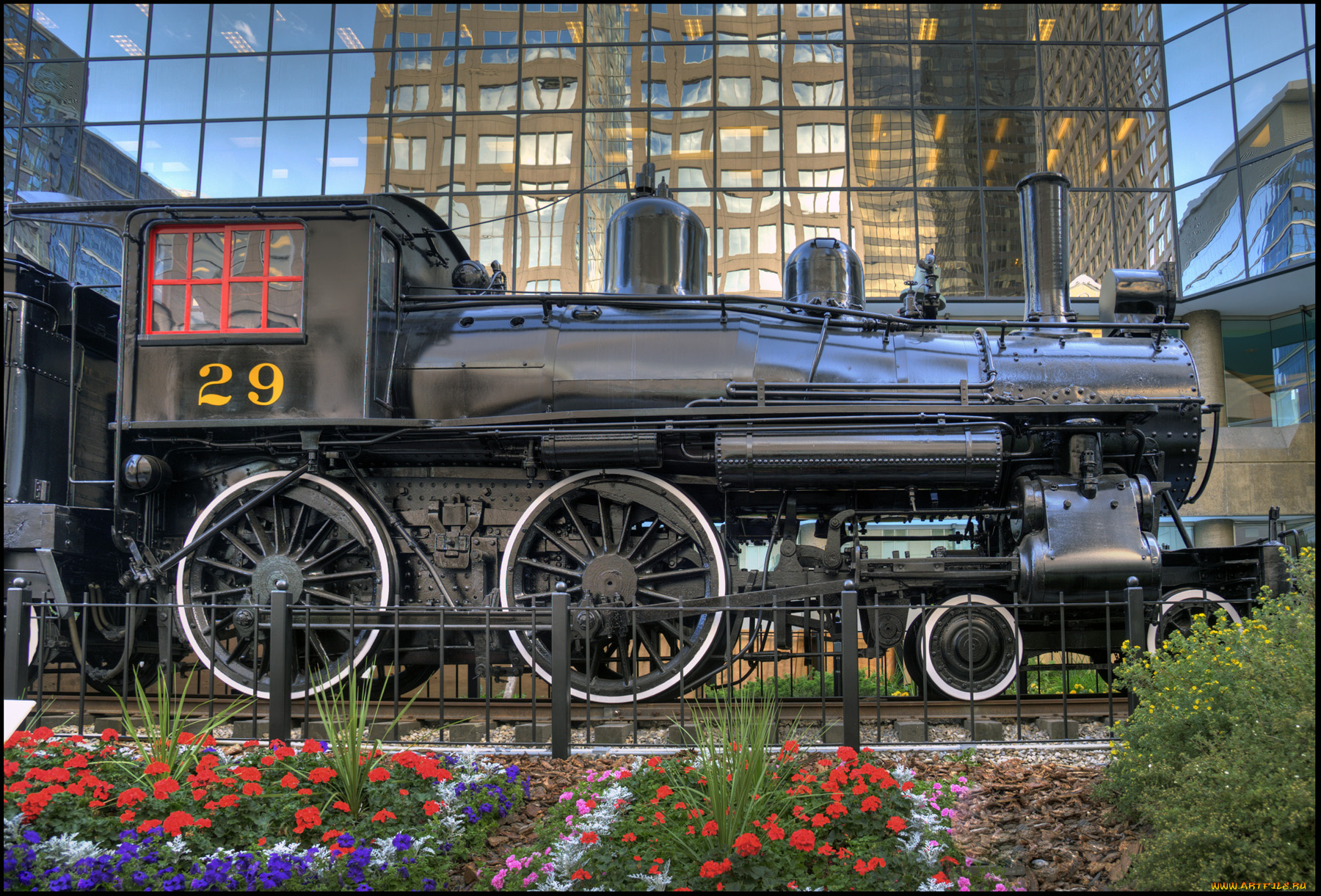 техника, локомотивы, hdr