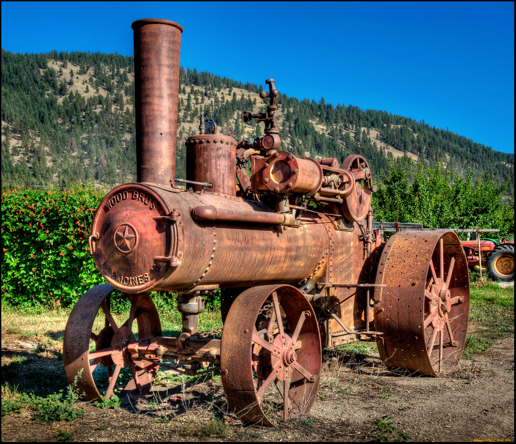 техника, тракторы, паровой, трактор
